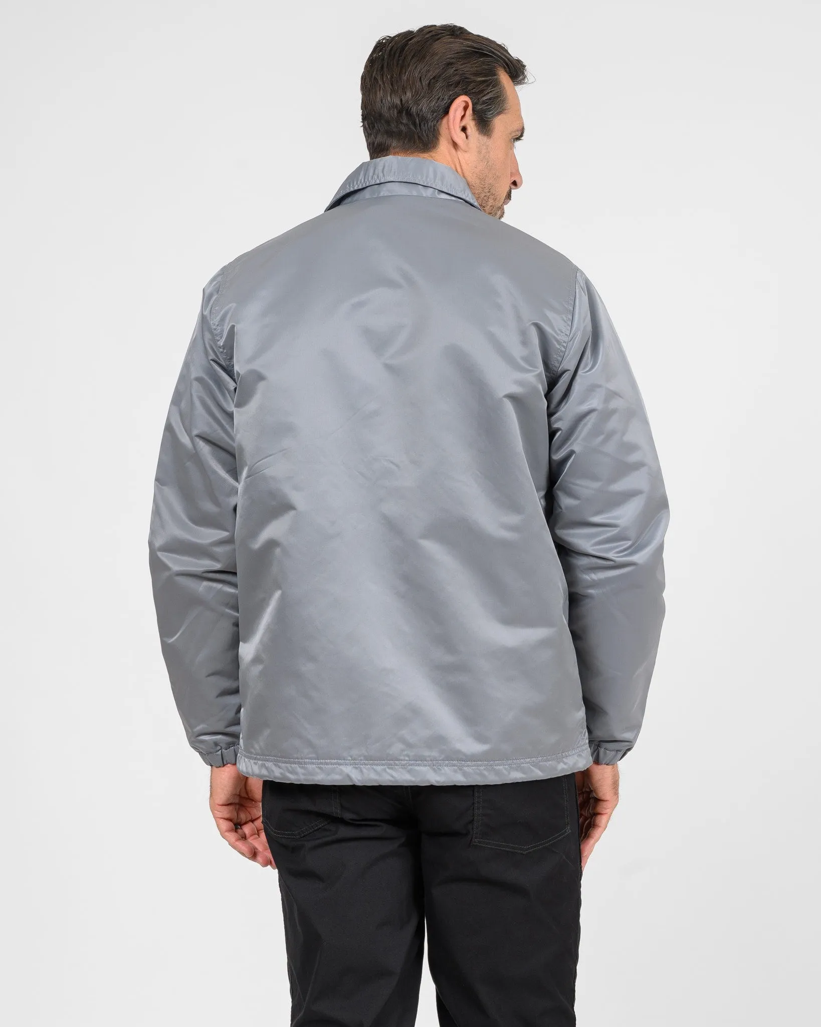 4.8oz Nylon Coach Jacket - Grey sold by Iron Heart product image thumbnail 3