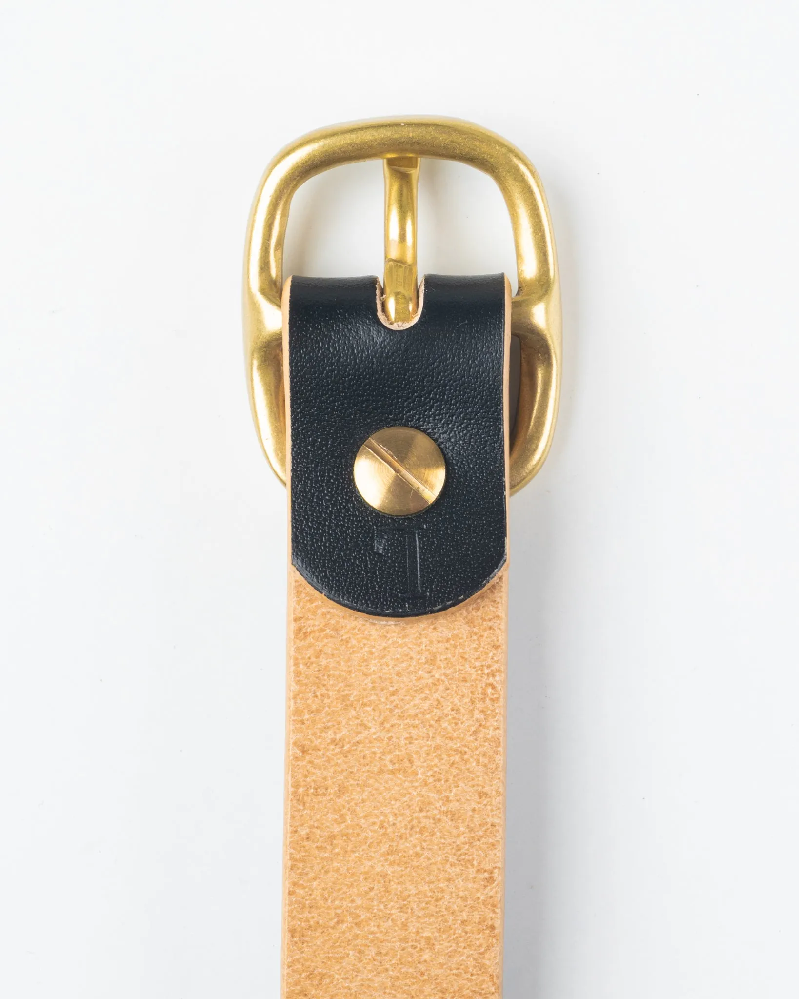 OGL Obbies Dress Leather Belt - Hand Dyed Black sold by Iron Heart product image thumbnail 4