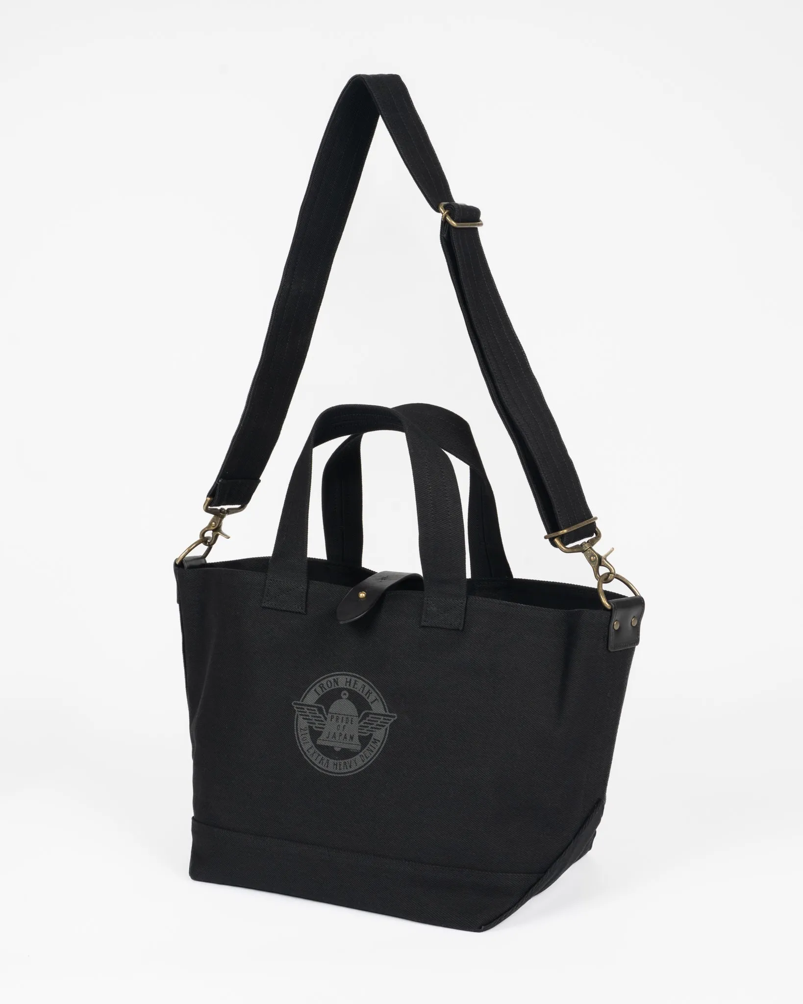 21oz Denim Tote Bag - Superblack sold by Iron Heart