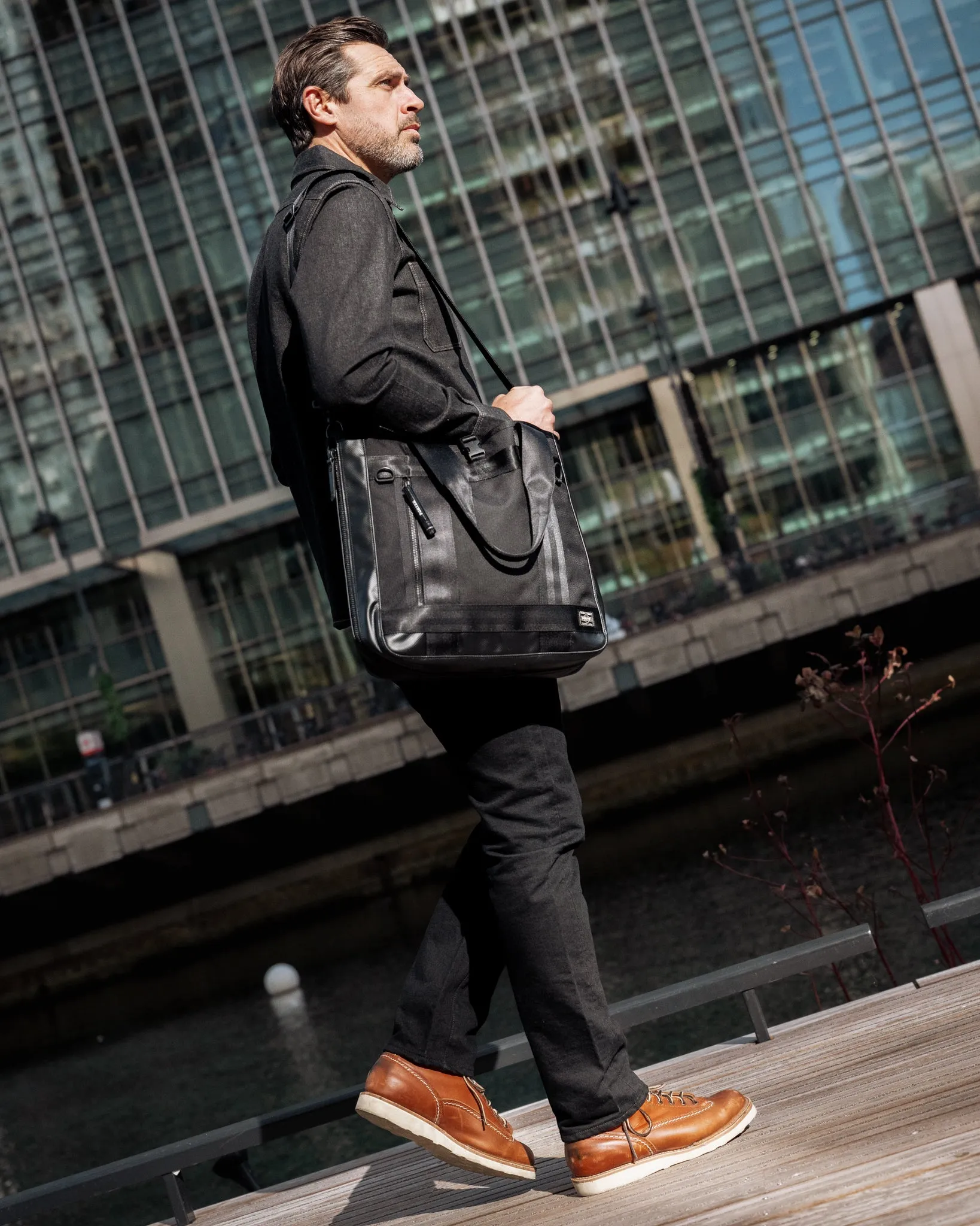 Porter - Yoshida & Co. - Heat 2Way Tote Bag - Black sold by Iron Heart product image thumbnail 4