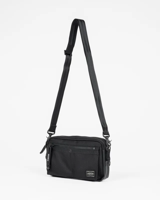 Porter - Yoshida & Co. - Heat Shoulder Bag (S) - Black sold by Iron Heart