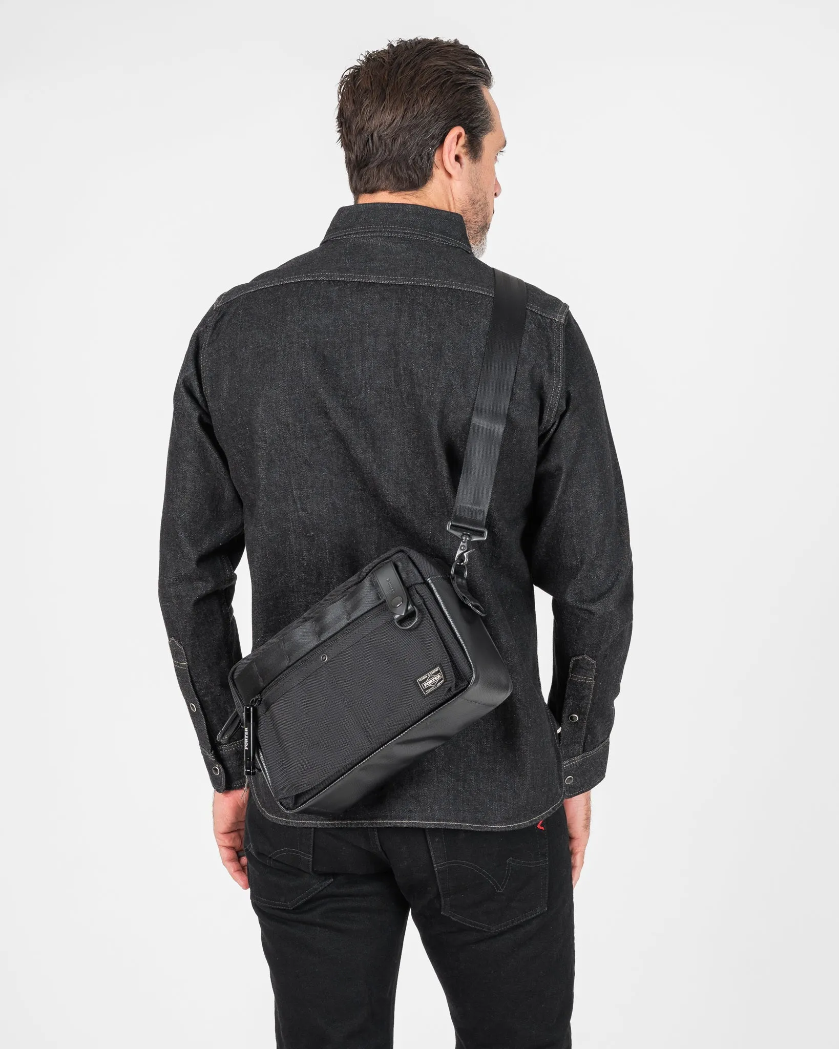 Porter - Yoshida & Co. - Heat Shoulder Bag - Black sold by Iron Heart product image thumbnail 3