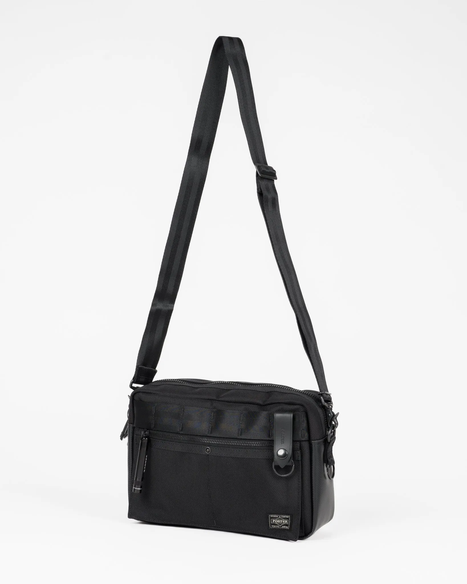 Porter - Yoshida & Co. - Heat Shoulder Bag - Black sold by Iron Heart