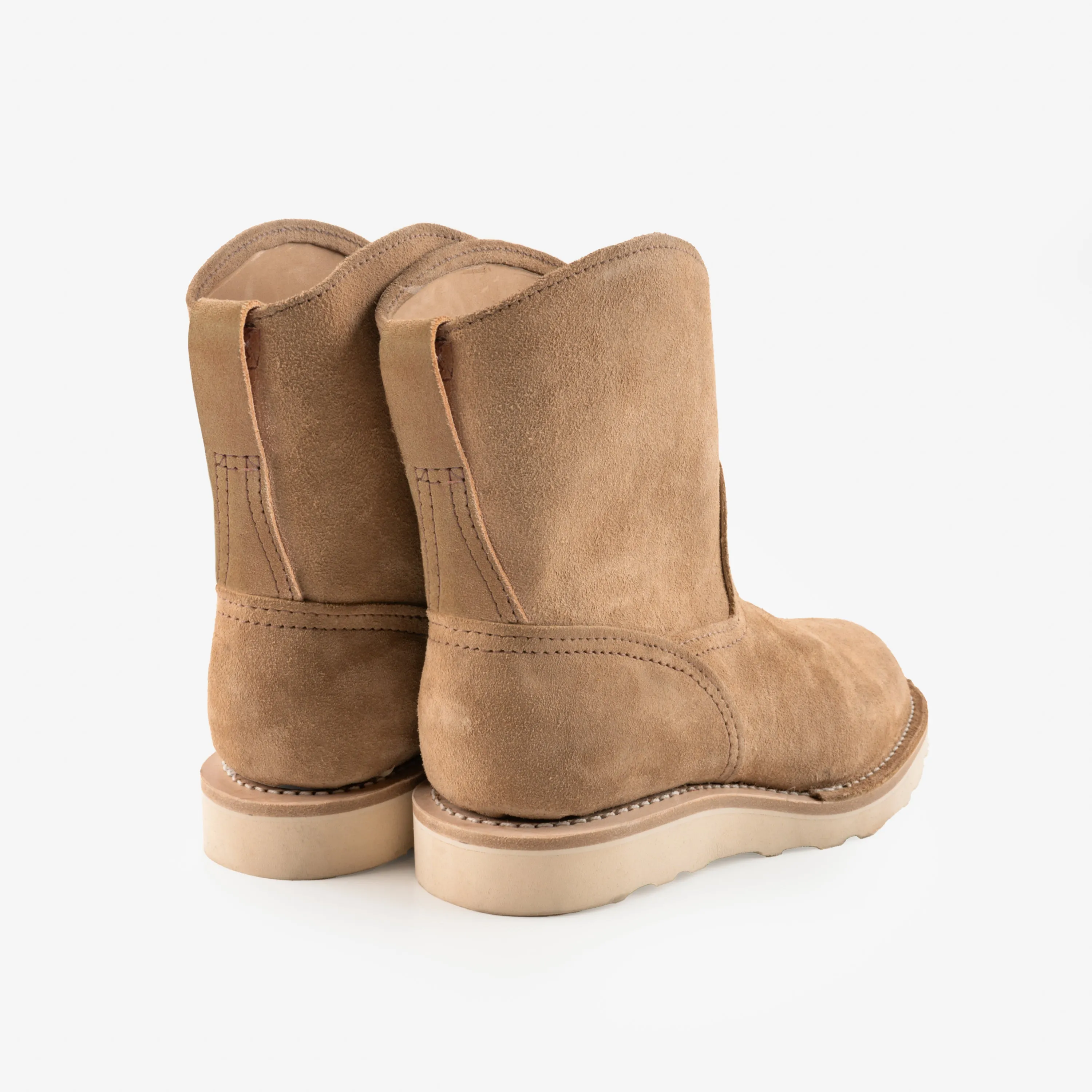 Iron Heart Int'l x Wesco® - 8" Rough-Out Pull-up Morrison Boot - Burlap sold by Iron Heart product image thumbnail 2