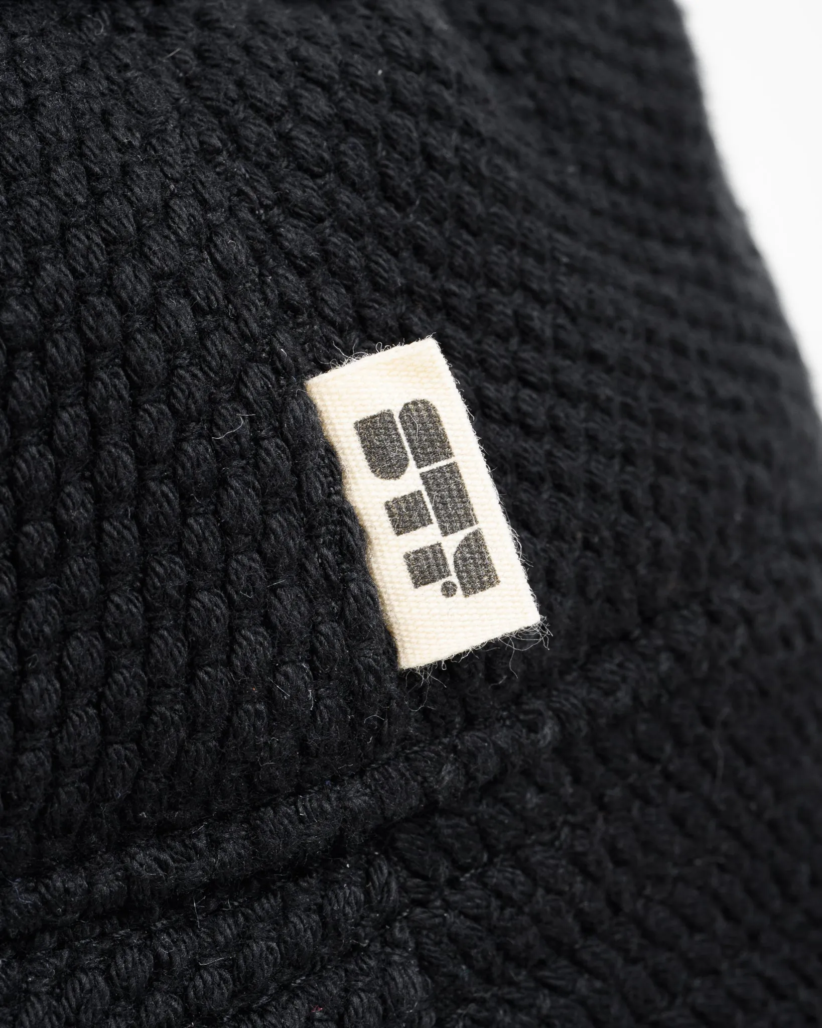 STF Japanese Sashiko Bucket Hat - Black sold by Iron Heart product image thumbnail 2