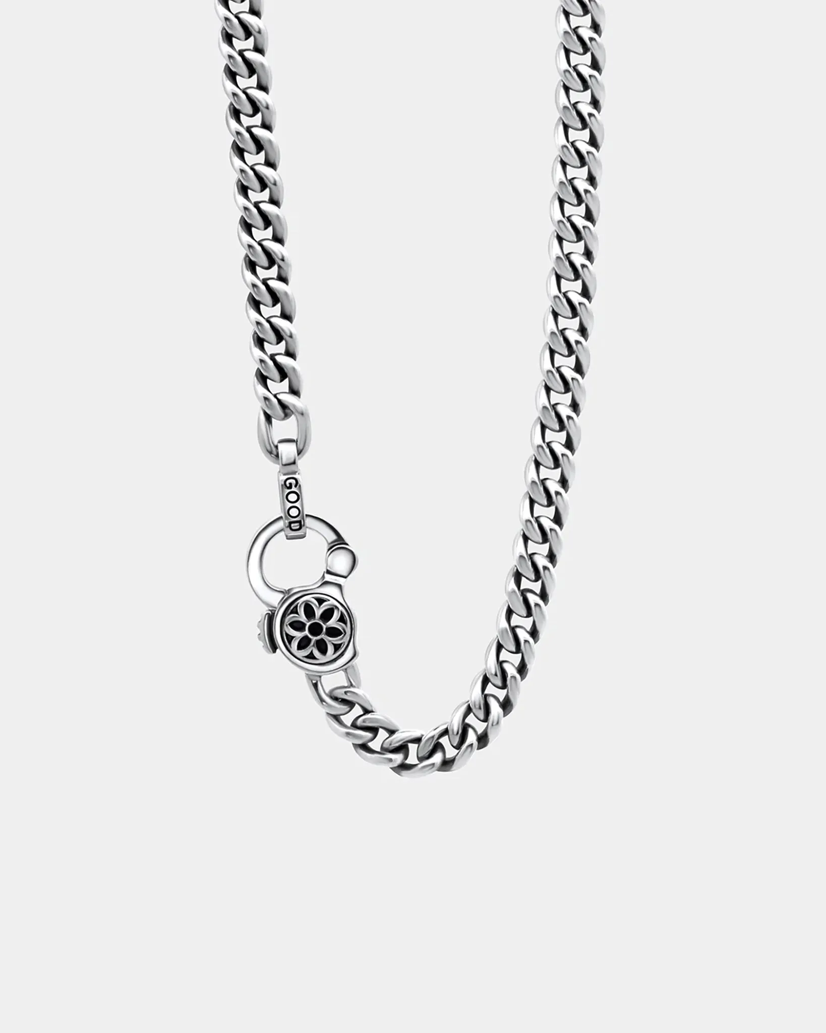 GOOD ART HLYWD Curb Chain Necklace Link Size AA at 30" - Sterling Silver sold by Iron Heart