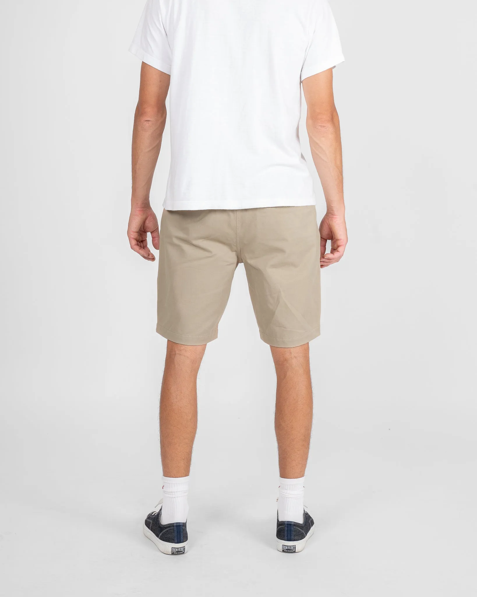 STF 8oz Japanese Sanded Drill Shorts - Taupe sold by Iron Heart product image thumbnail 4