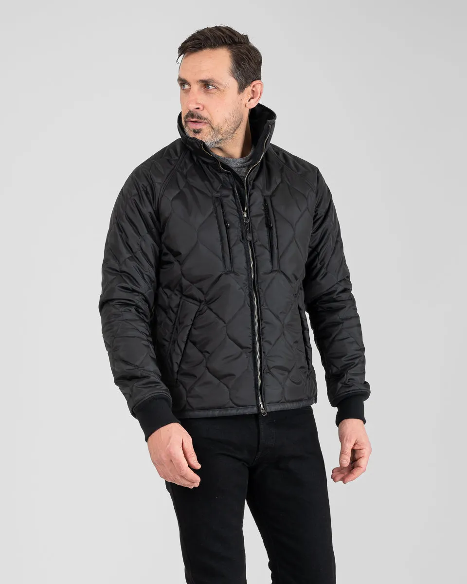 Primaloft® Quilted Rider’s Jacket - Black sold by Iron Heart product image thumbnail 2