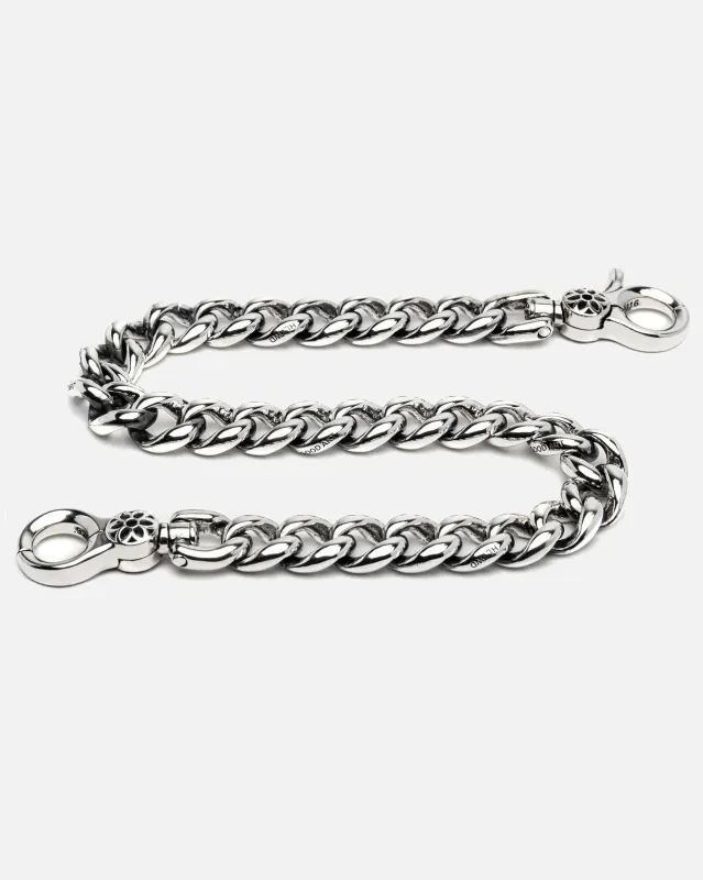 GOOD ART HLYWD Big Eye Clip Wallet Chain - Sterling Silver sold by Iron Heart