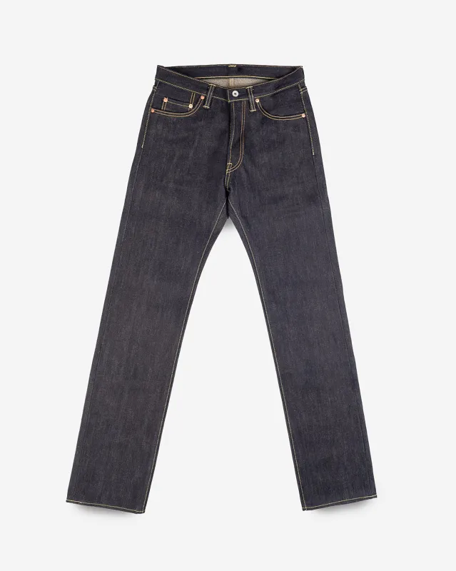 25oz Selvedge Denim Straight Cut Jeans - Indigo sold by Iron Heart