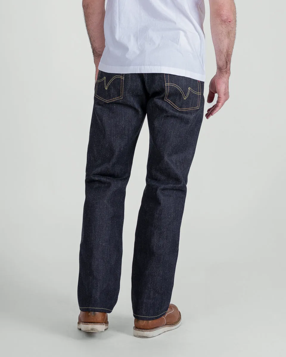 25oz Selvedge Denim Straight Cut Jeans - Indigo sold by Iron Heart product image thumbnail 3
