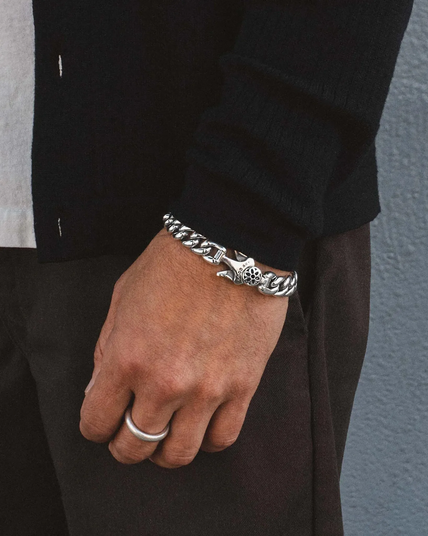 GOOD ART HLYWD Model 10 Bracelet Size 3A - Sterling Silver sold by Iron Heart product image thumbnail 2