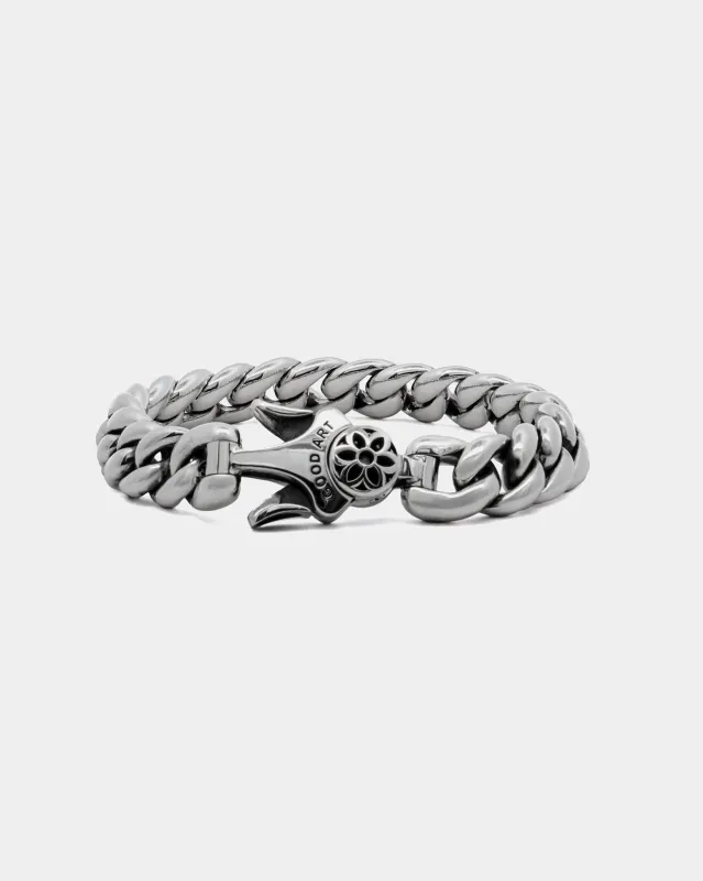 GOOD ART HLYWD Model 10 Bracelet Size 3A - Sterling Silver sold by Iron Heart