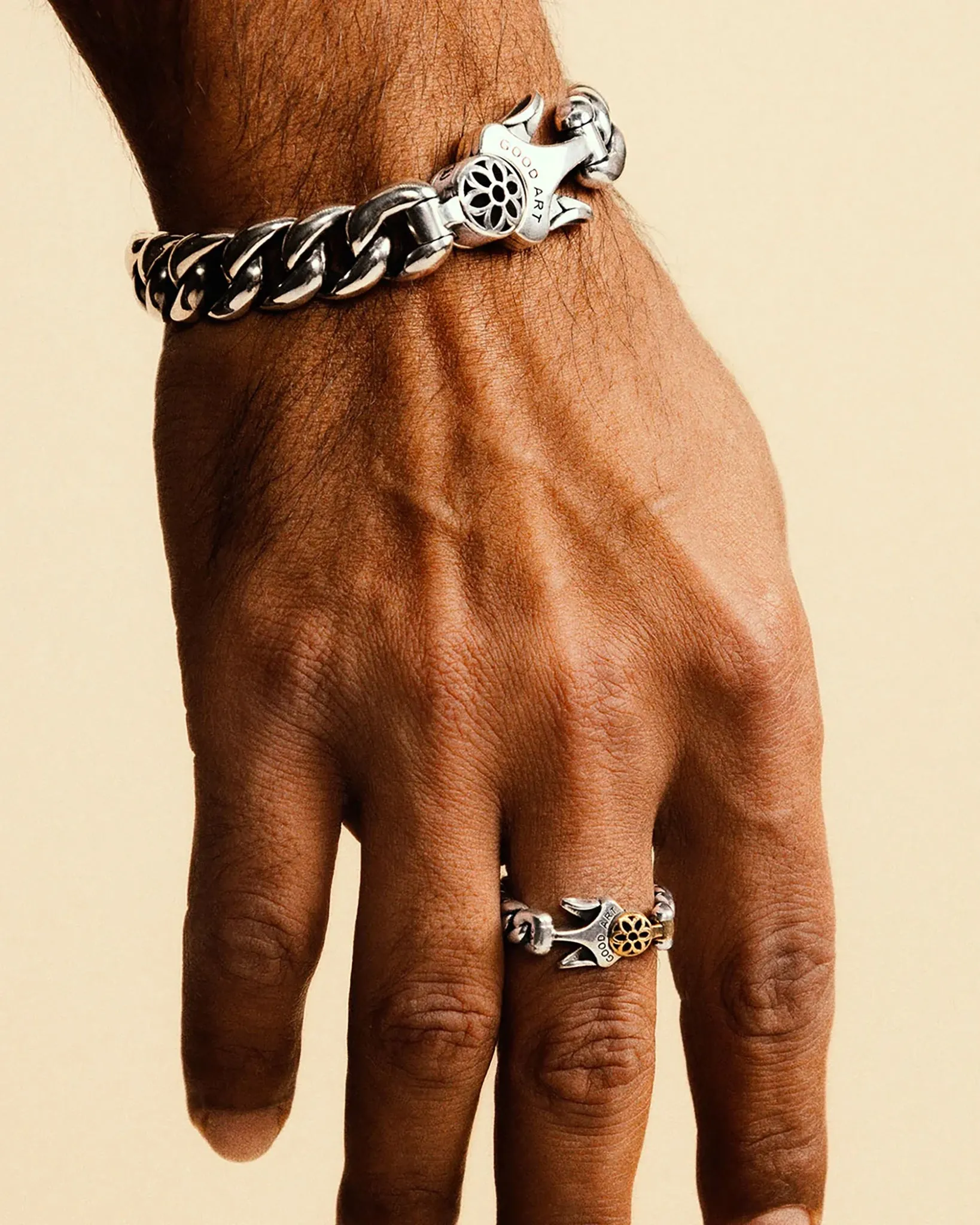 GOOD ART HLYWD Model 10 Bracelet Size A - Sterling Silver sold by Iron Heart product image thumbnail 2