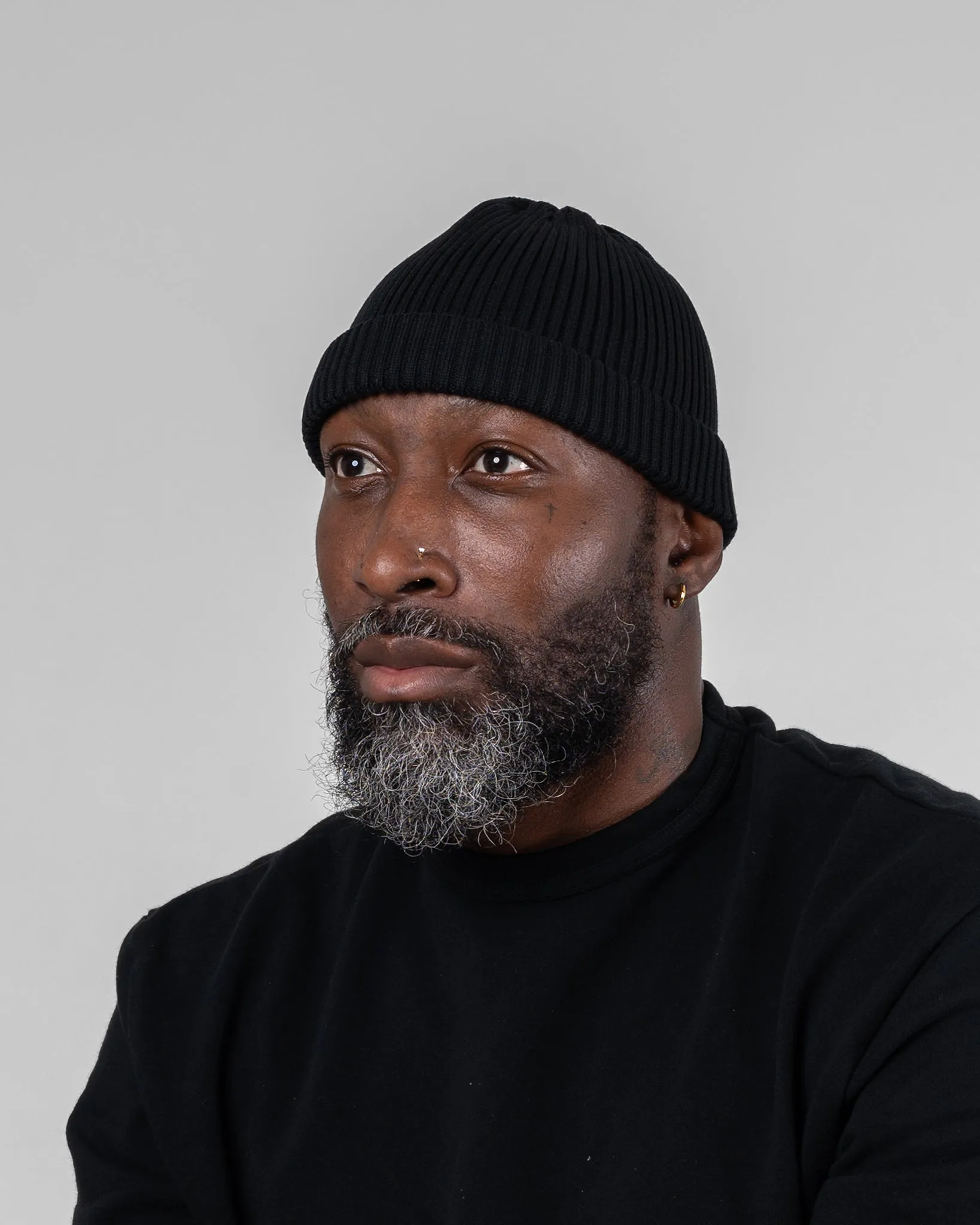 ROTOTO - Super Soft 2Way Hat - Black sold by Iron Heart product image thumbnail 2