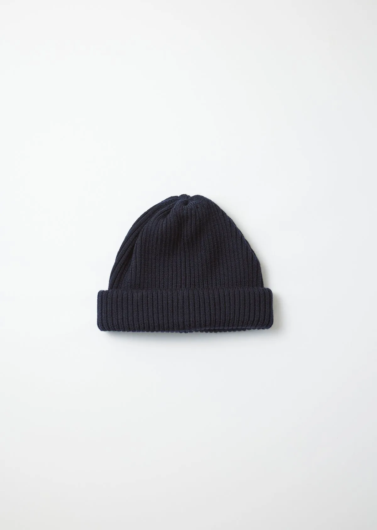 ROTOTO - Extra Fine Merino Hat - Navy Blue sold by Iron Heart