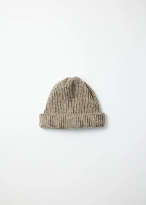 ROTOTO - Extra Fine Merino Hat - Grey made by Iron Heart