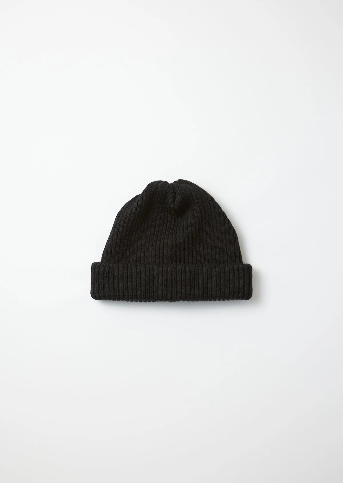 ROTOTO - Extra Fine Merino Hat - Black sold by Iron Heart