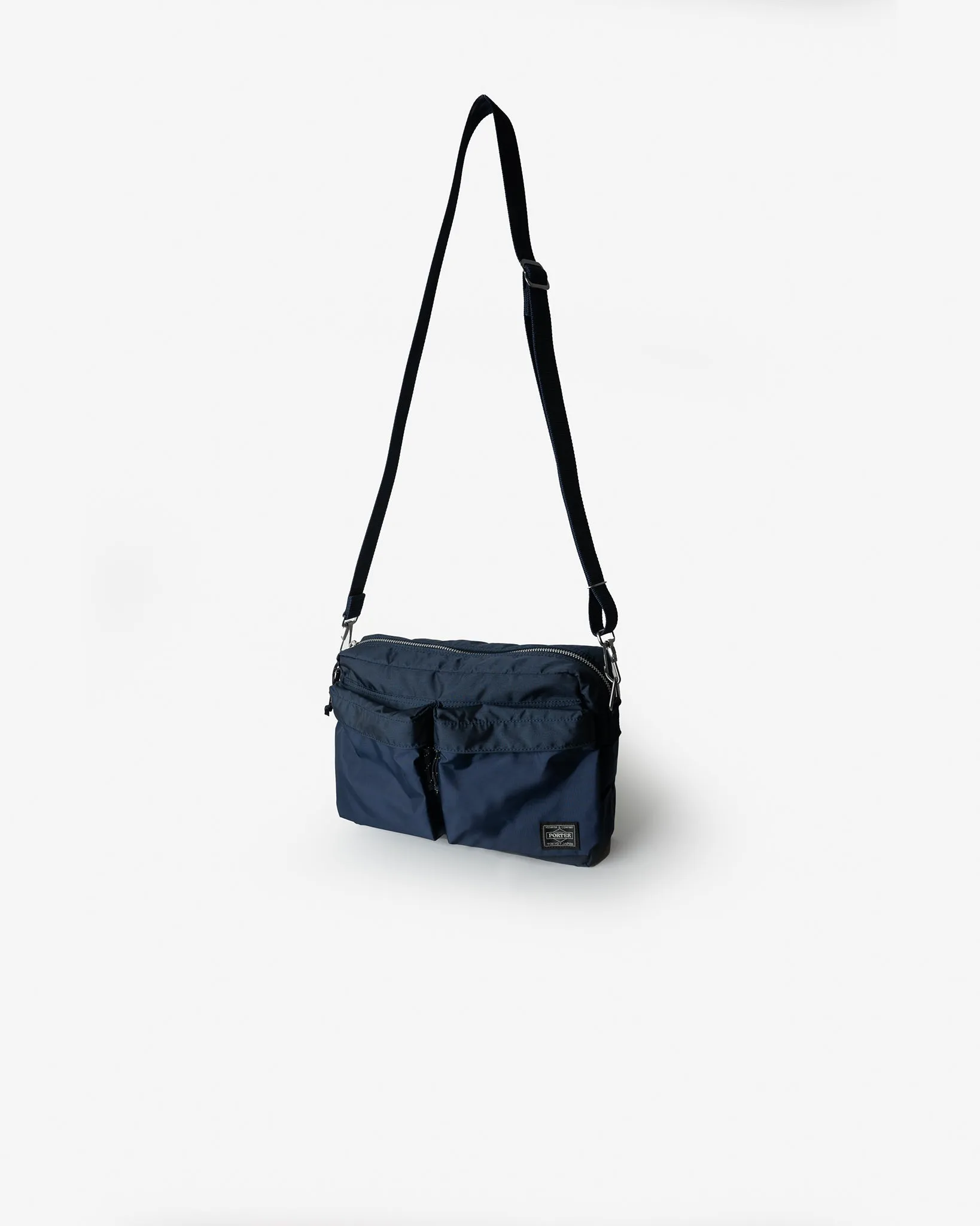 Porter - Yoshida & Co. - Force Shoulder Bag - Navy Blue sold by Iron Heart