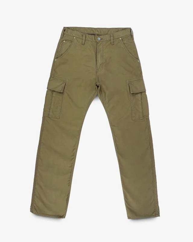 Whipcord Cargo Pants - Khaki sold by Iron Heart