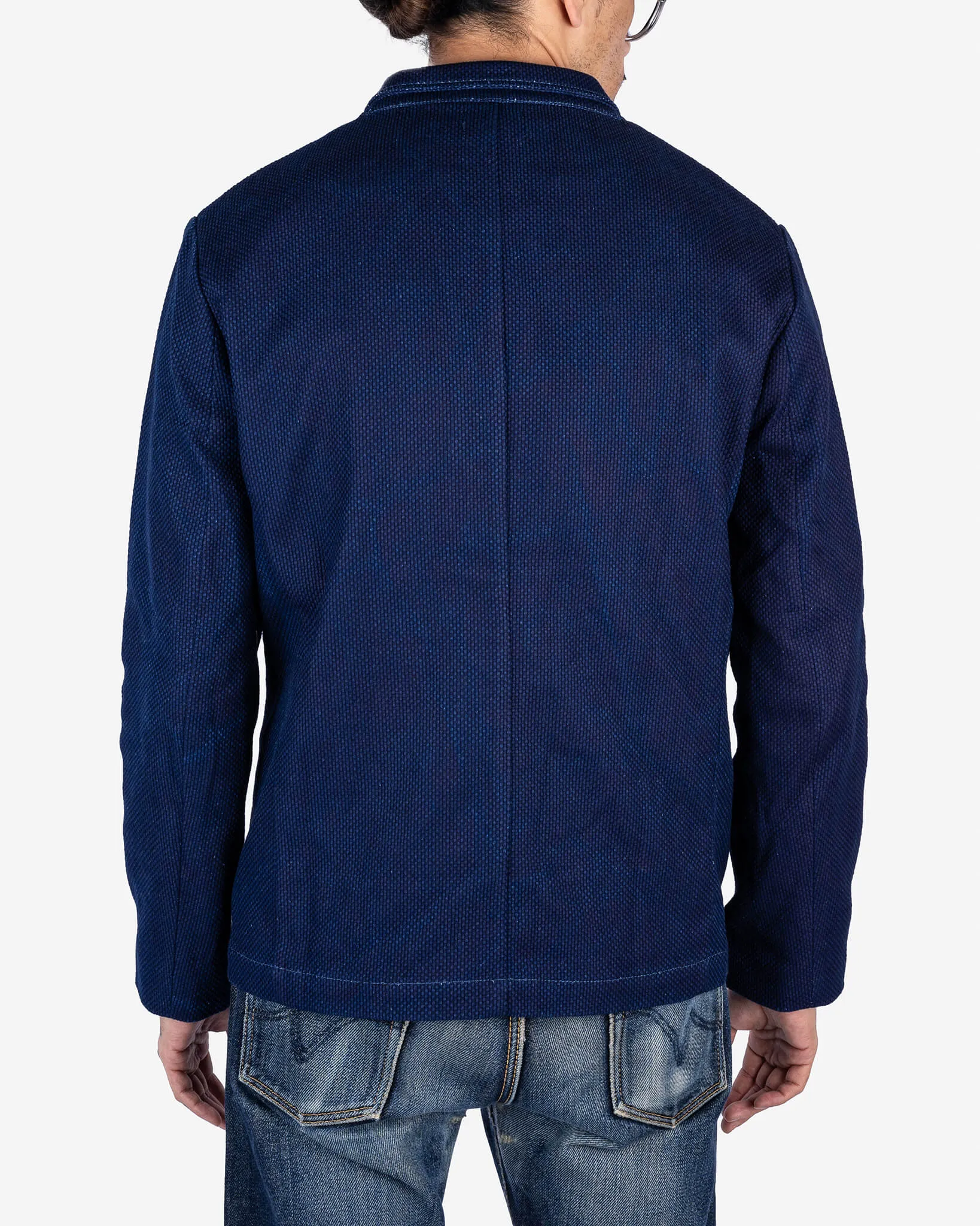 STF Sashiko Blazer - Indigo sold by Iron Heart product image thumbnail 4