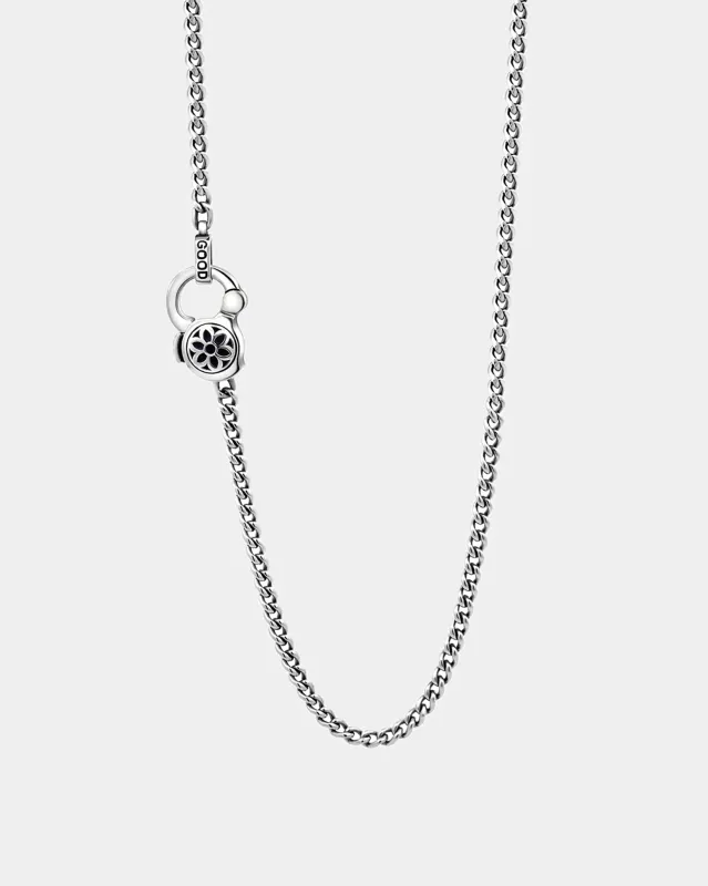 GOOD ART HLYWD Curb Chain Necklace Link Size 4A at 30" - Sterling Silver sold by Iron Heart