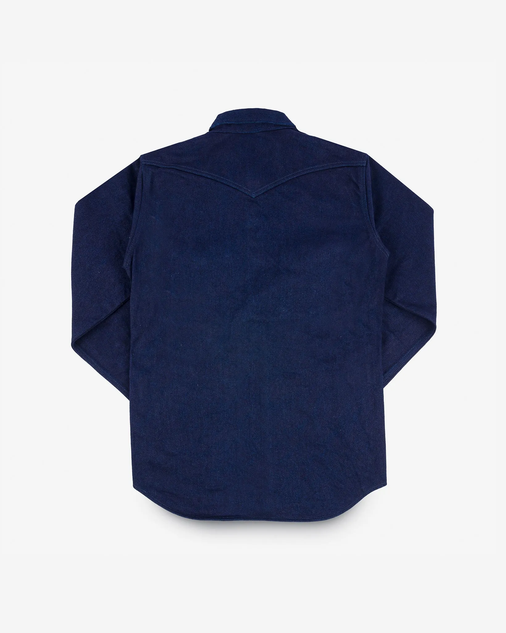 19oz Selvedge Denim CPO Shirt - Indigo/Black sold by Iron Heart product image thumbnail 5