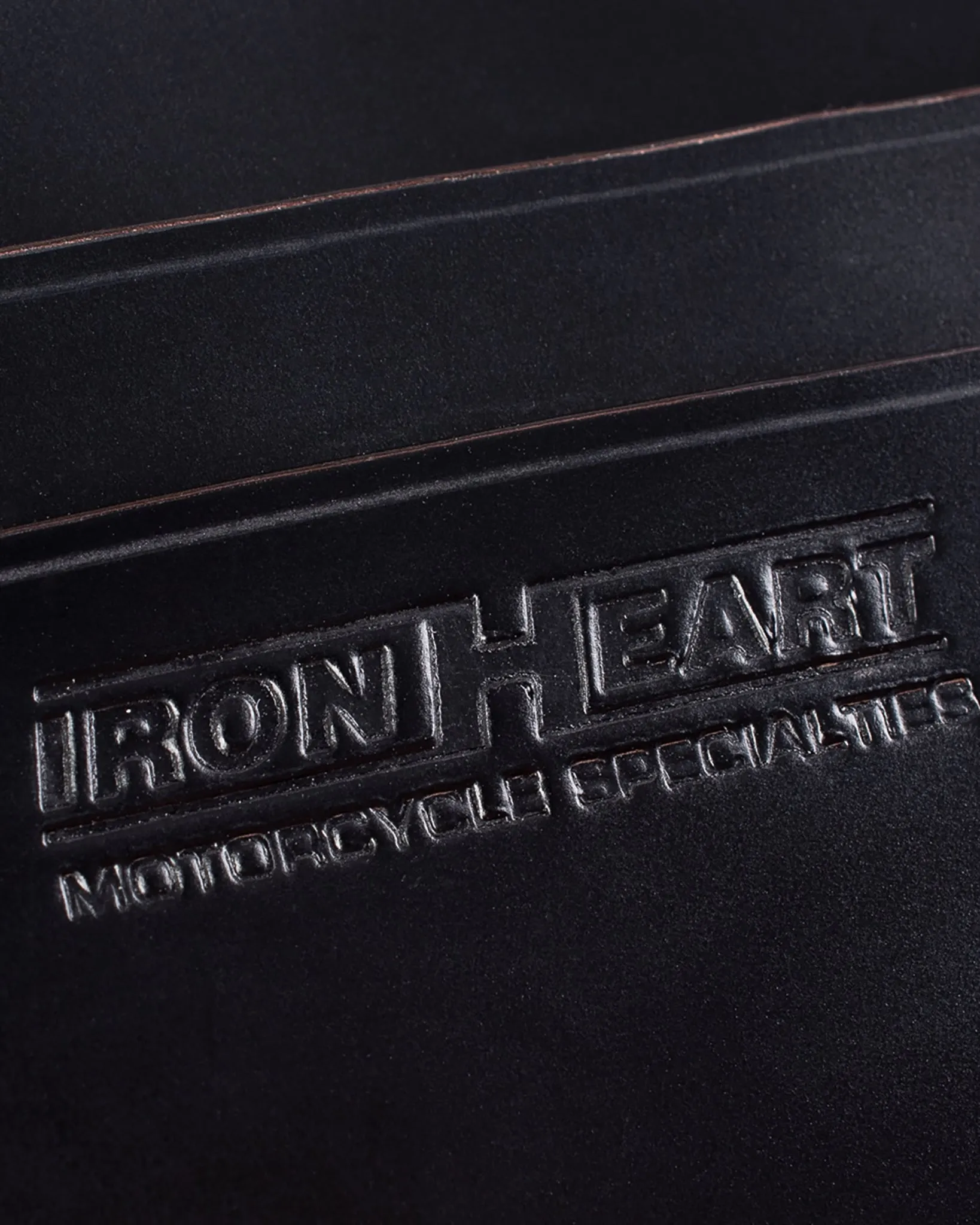 Shell Cordovan Card Holder - Black sold by Iron Heart product image thumbnail 3