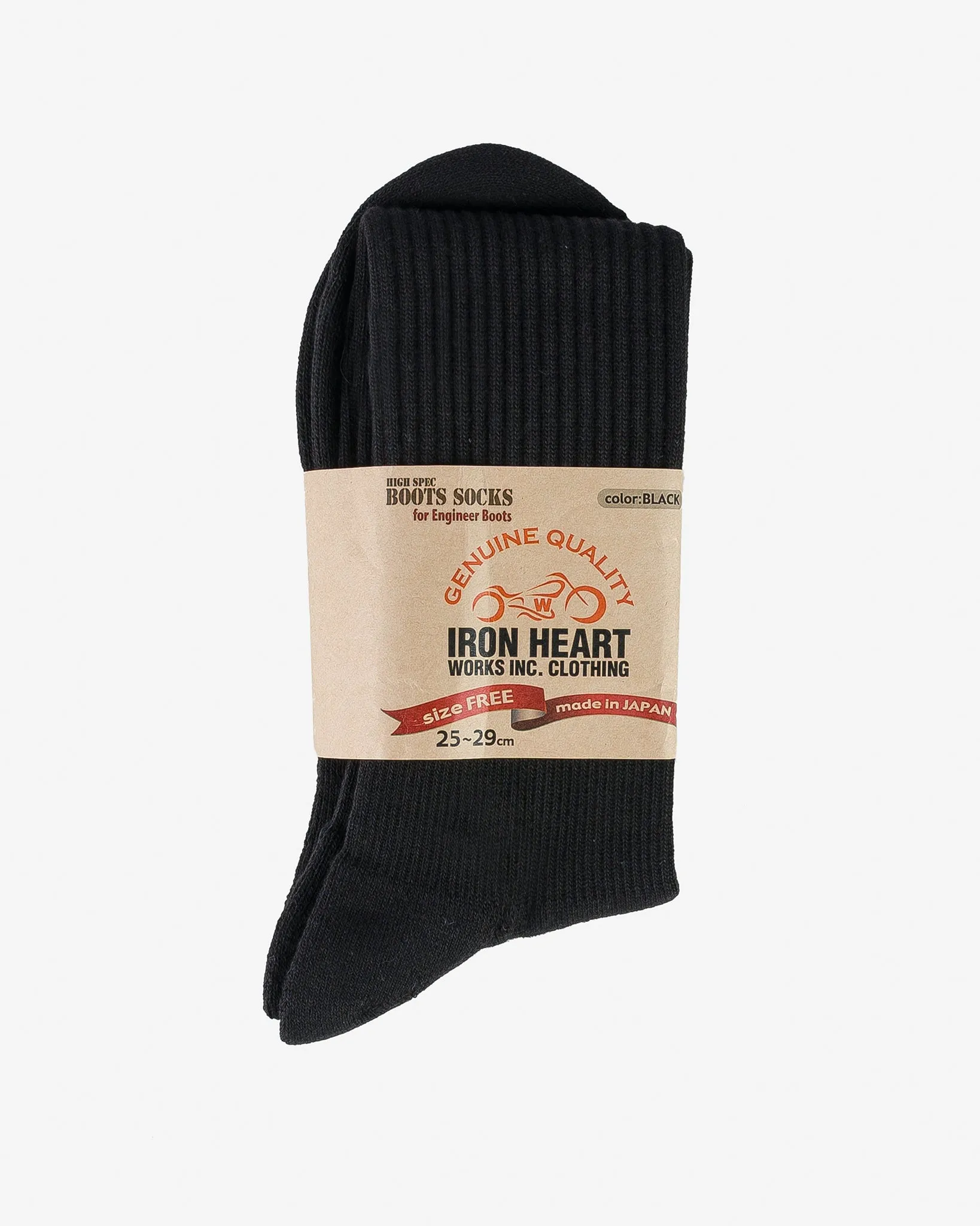 Iron Heart Engineer Socks - Black sold by Iron Heart product image thumbnail 2