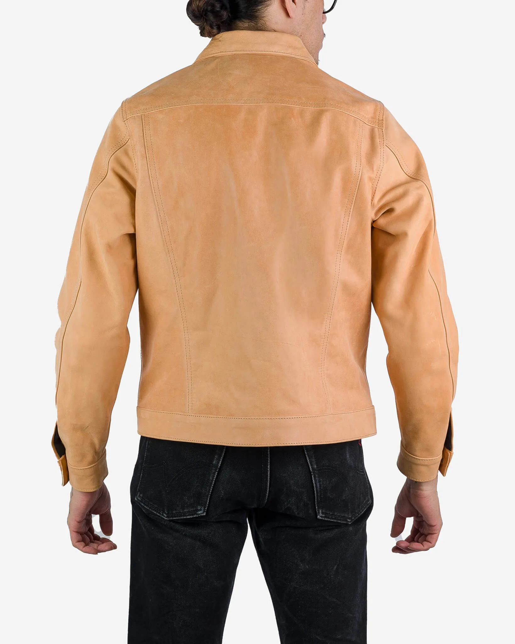 Iron Heart x Simmons Bilt Horsehide Type III Jacket - The Extractor - Natural sold by Iron Heart product image thumbnail 3