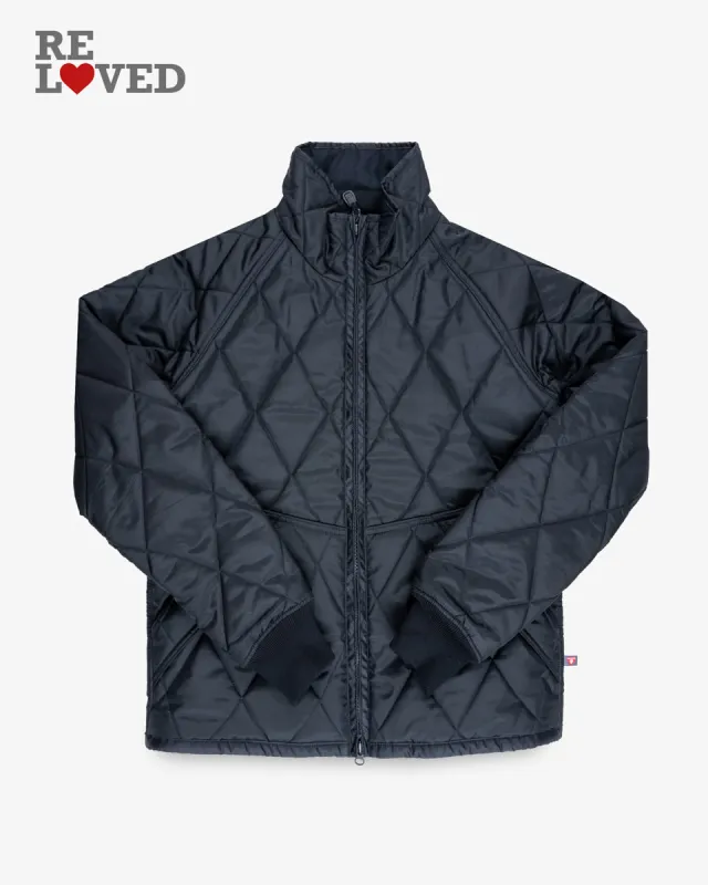 Primaloft® Quilted Rider's Jacket - Black (IHJ-127-BLK ) Size Medium made by Iron Heart