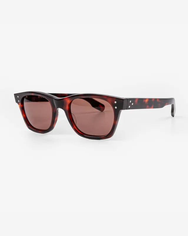 BOLD London Eyewear Threadneedle - Dark Tortoiseshell made by Iron Heart