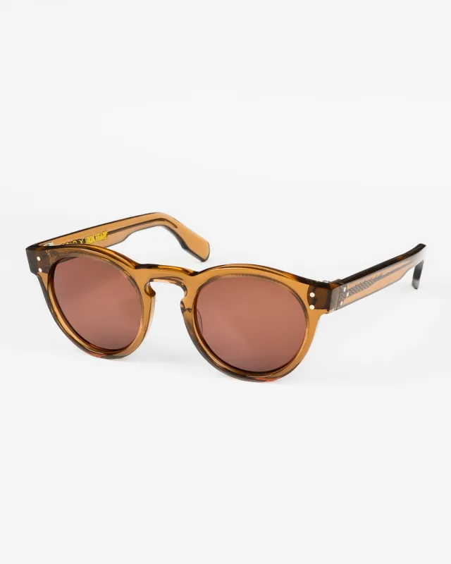 BOLD London Eyewear Brushfield - Pale Brown made by Iron Heart