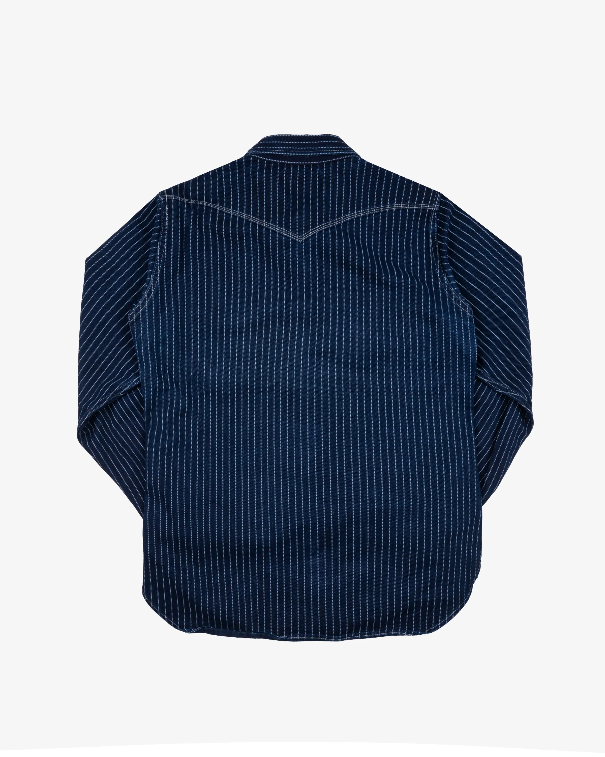 12oz Wabash Western Shirt - Indigo (IHSH-62-IND) Size Large sold by Iron Heart product image thumbnail 2