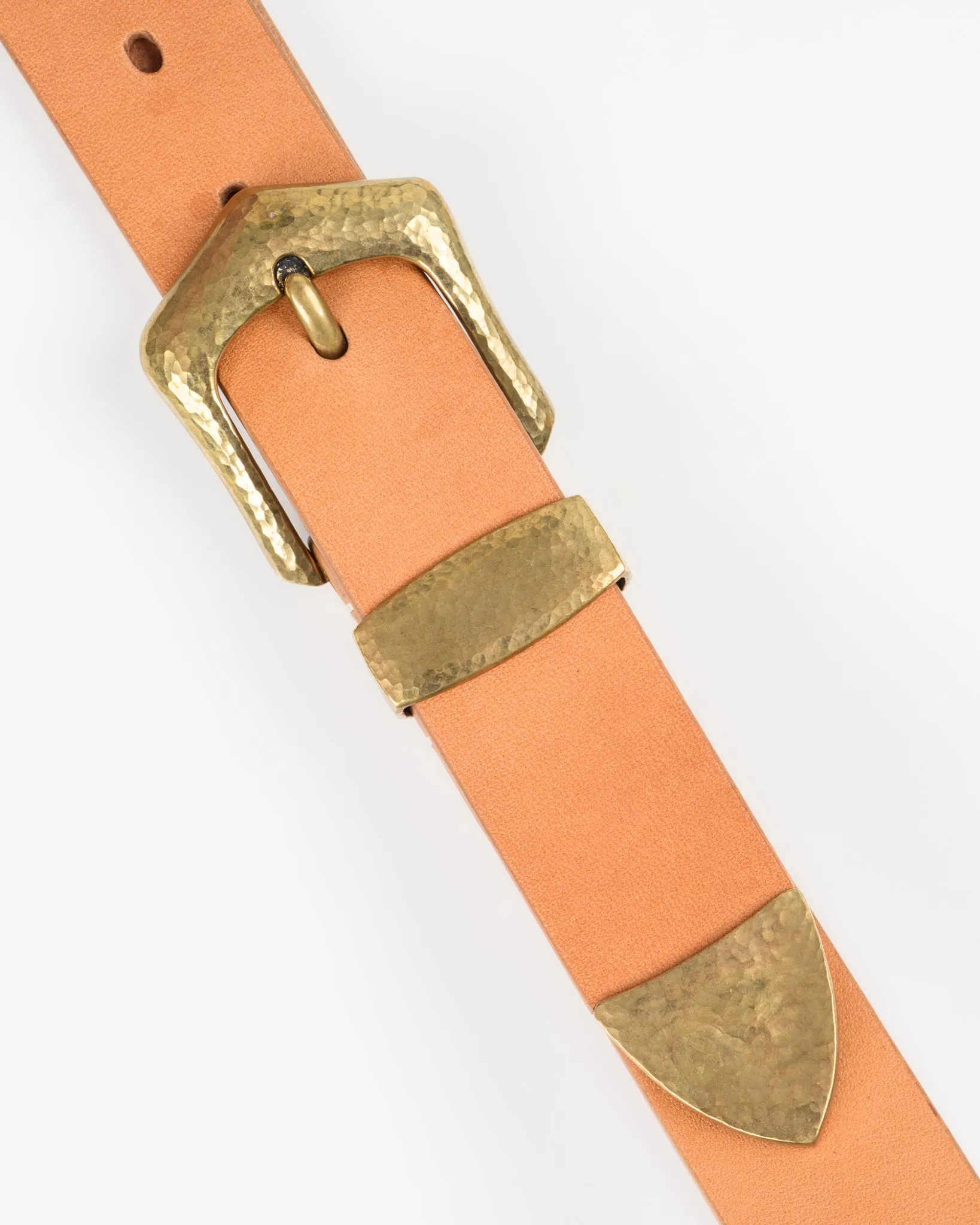 OGL Hand-Hammered Ranger Belt - Natural sold by Iron Heart product image thumbnail 3