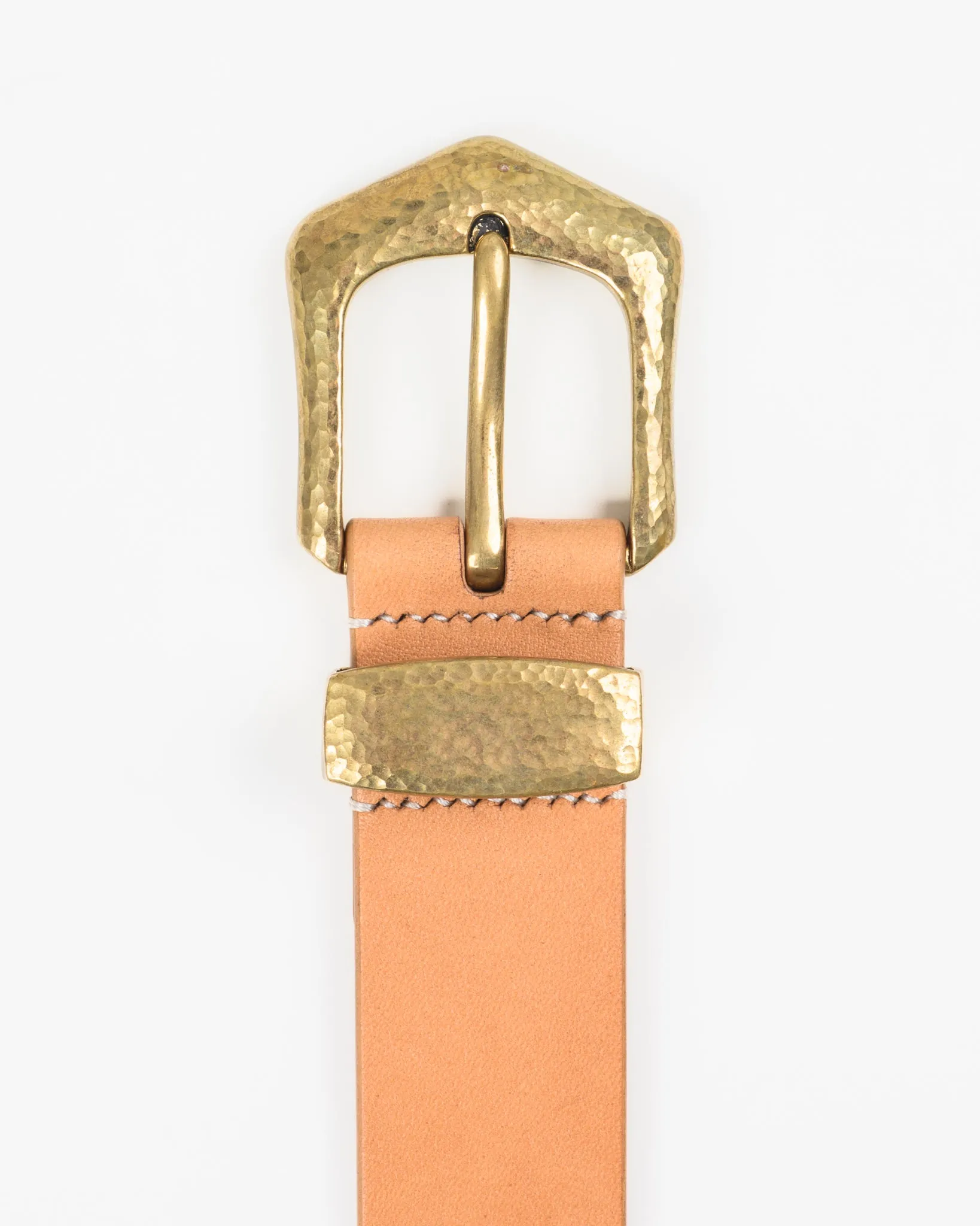OGL Hand-Hammered Ranger Belt - Natural sold by Iron Heart product image thumbnail 4