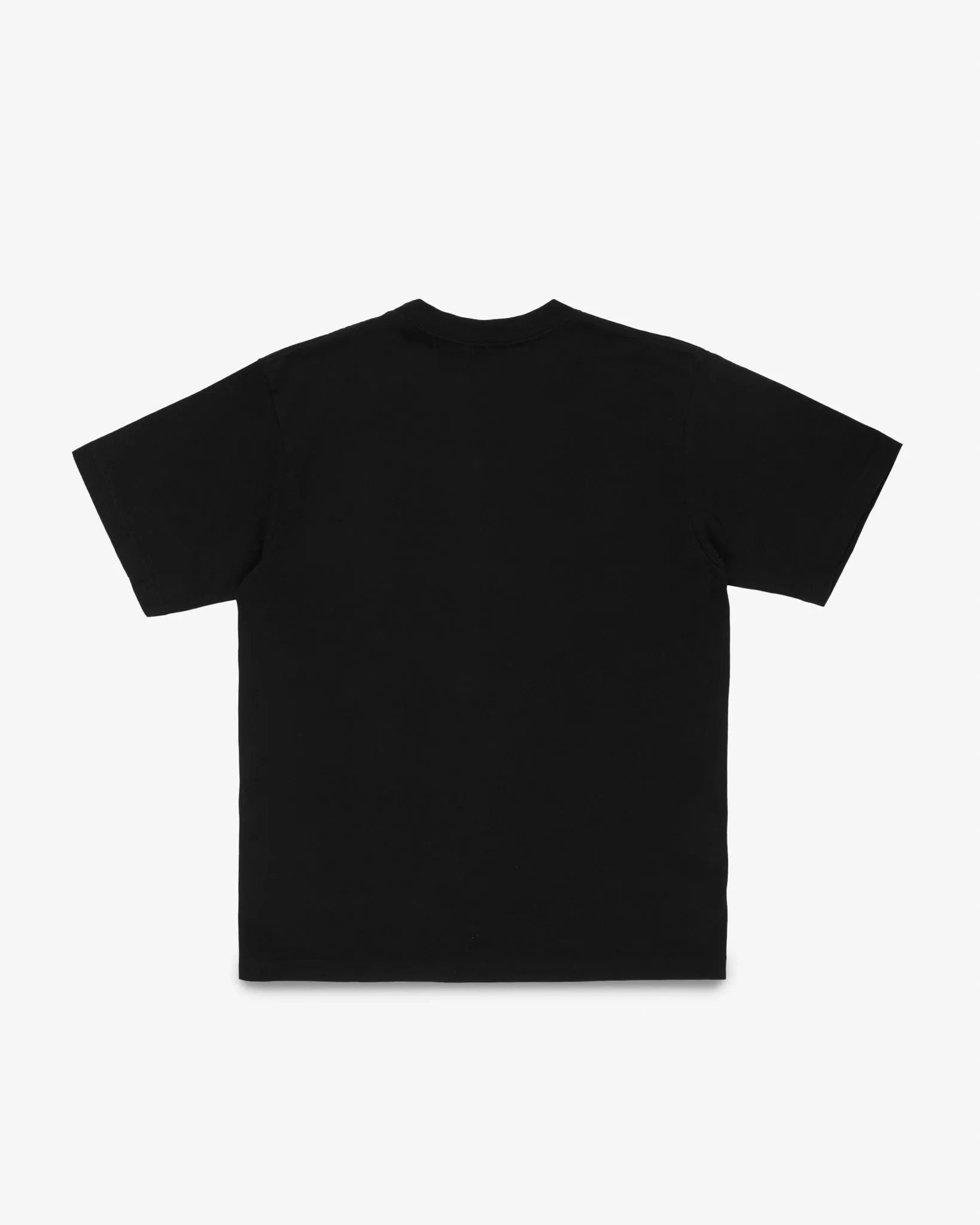 7.5oz Loopwheel Crew Neck T-Shirt - Black sold by Iron Heart product image thumbnail 5