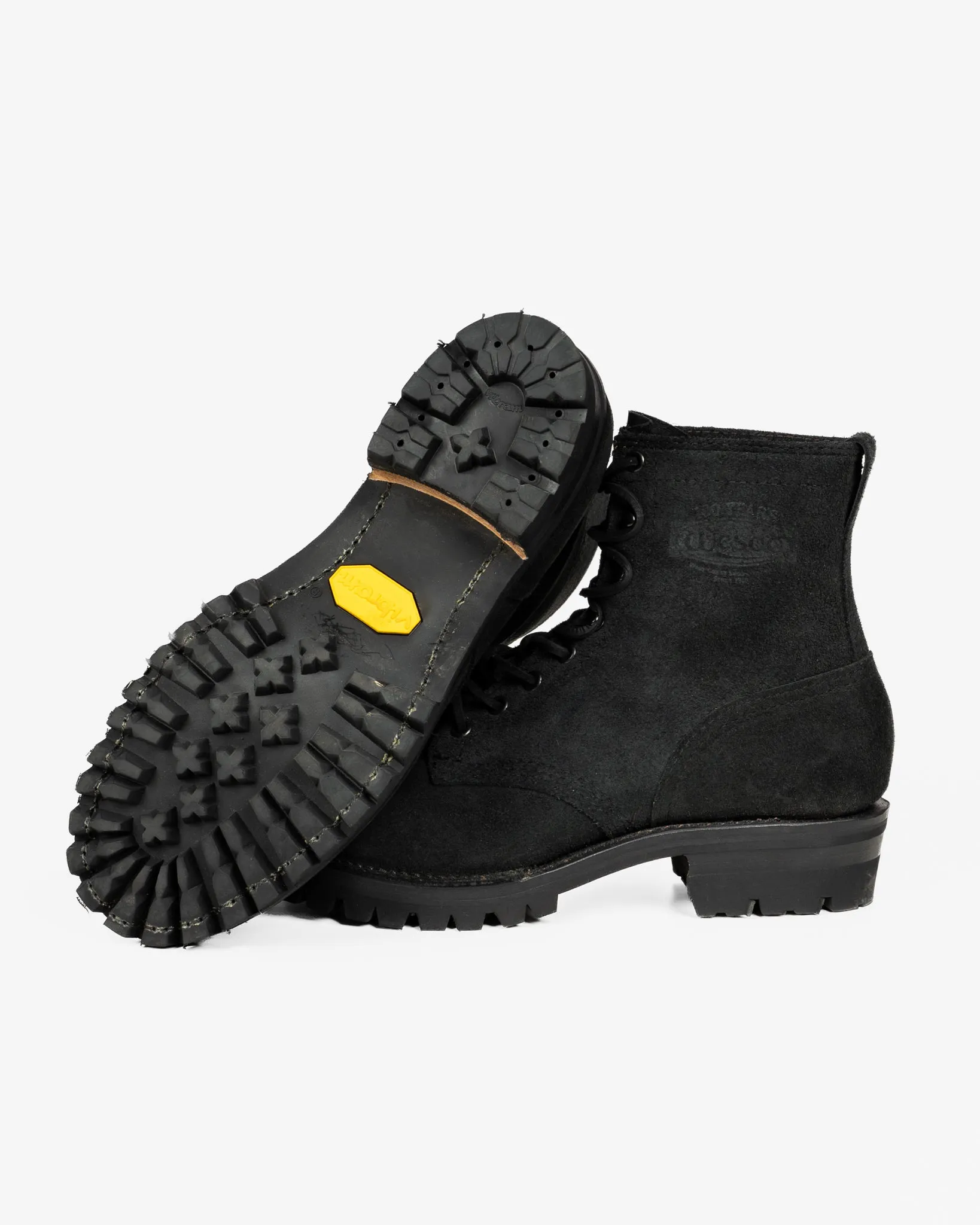 Iron Heart Int'l x Wesco® - 8" Warren Boot - Black Roughout sold by Iron Heart product image thumbnail 3