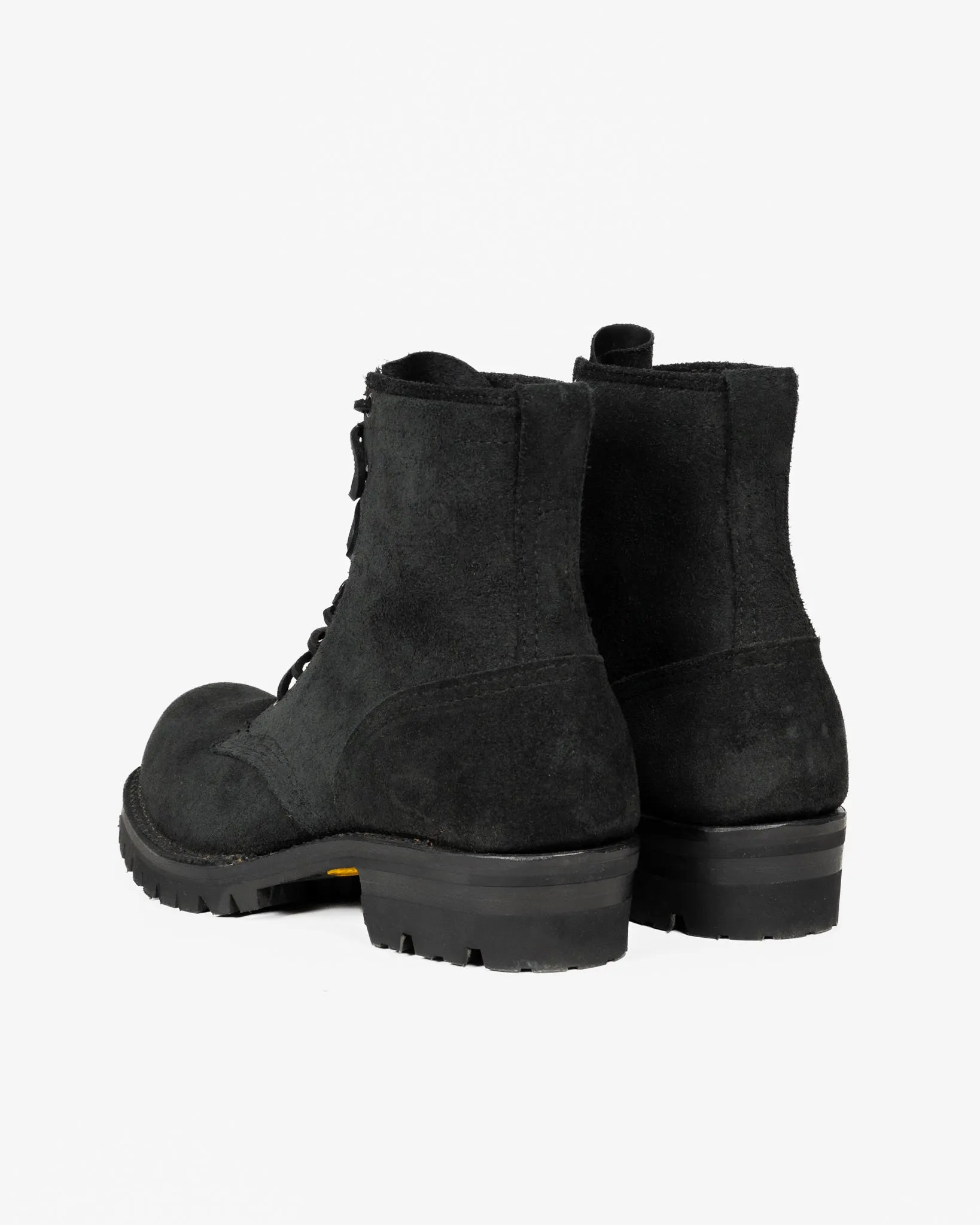 Iron Heart Int'l x Wesco® - 8" Warren Boot - Black Roughout sold by Iron Heart product image thumbnail 4