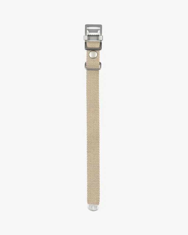 OGL Japanese Heavy Cotton Duck Watch Strap - Natural made by Iron Heart