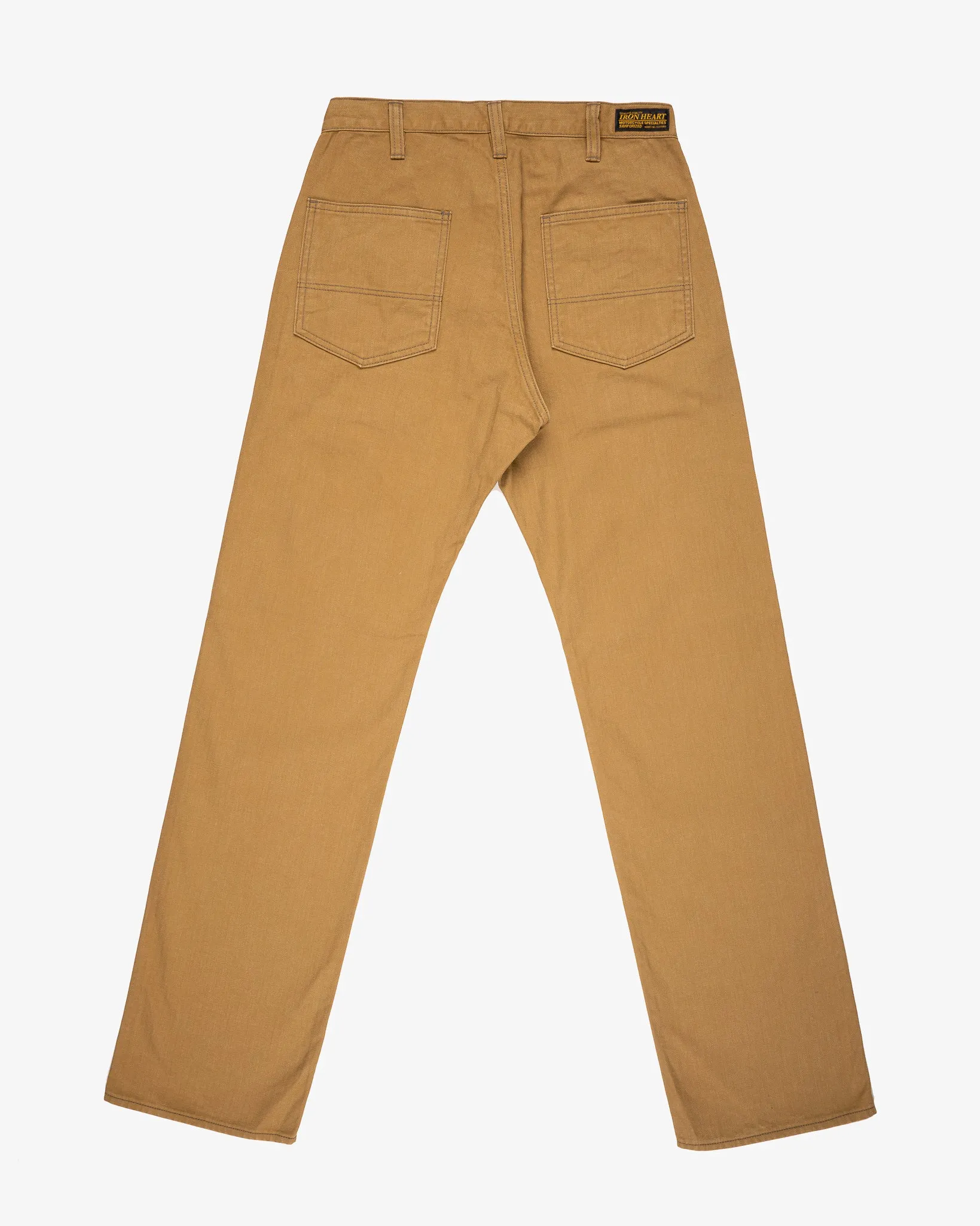 10oz Herringbone Wide Work Pants - Brown (IH-748-BRN) Tag 34, Hemmed to 31.5" sold by Iron Heart product image thumbnail 2