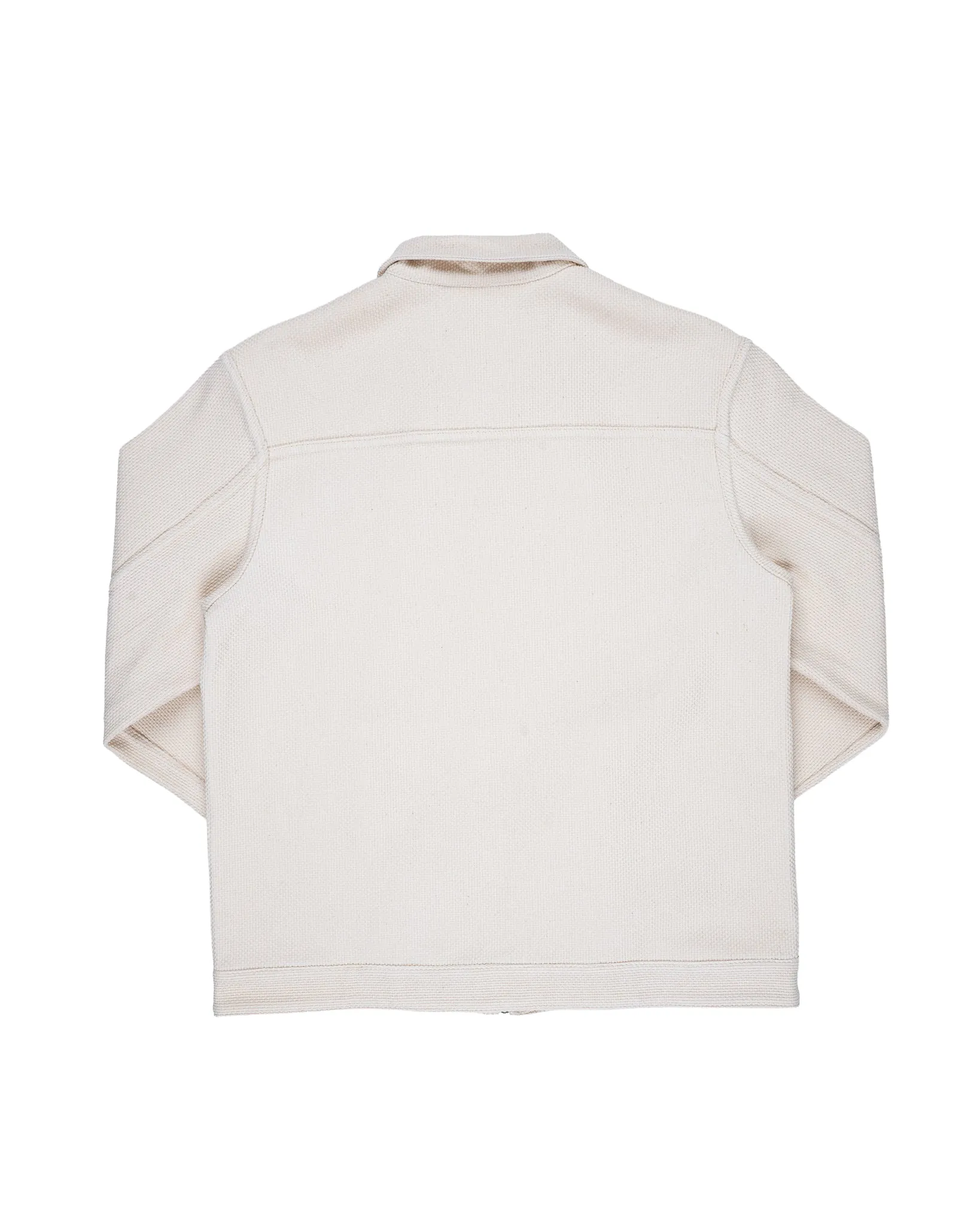 STF 9oz Sashiko Lightweight Jacket - Ecru sold by Iron Heart product image thumbnail 5