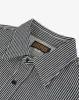 12oz Hickory Stripe Work Shirt - Indigo sold by Ironheart