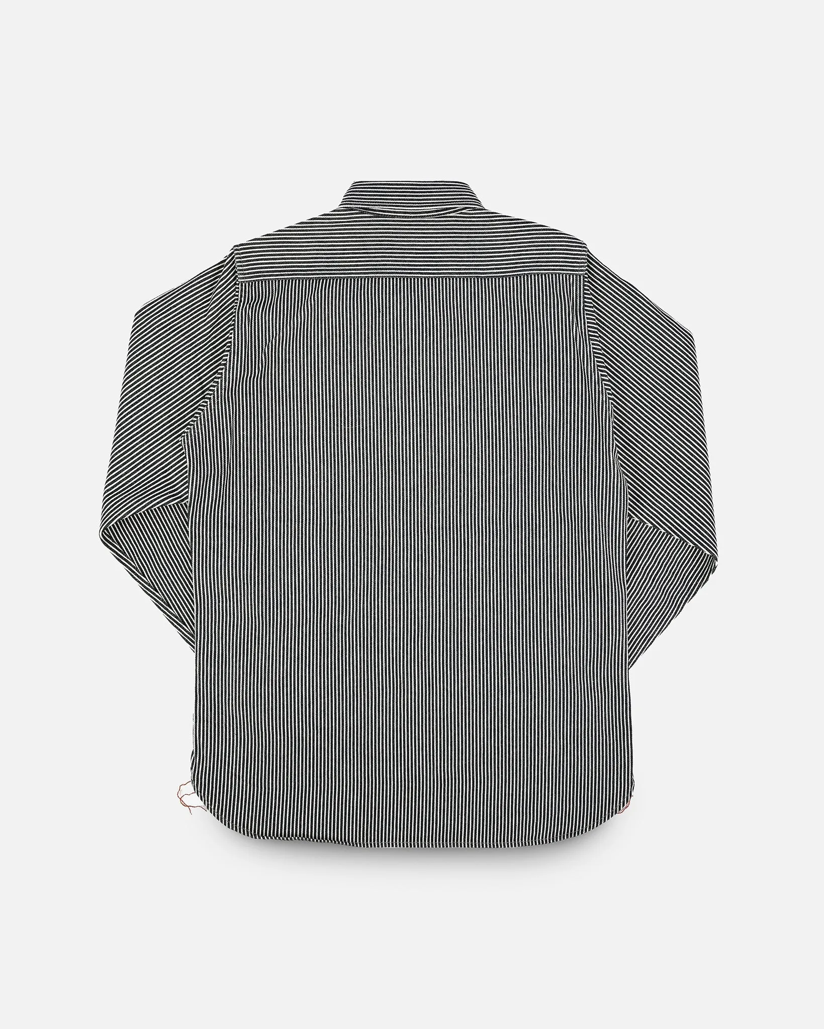 12oz Hickory Stripe Work Shirt - Indigo sold by Iron Heart product image thumbnail 4