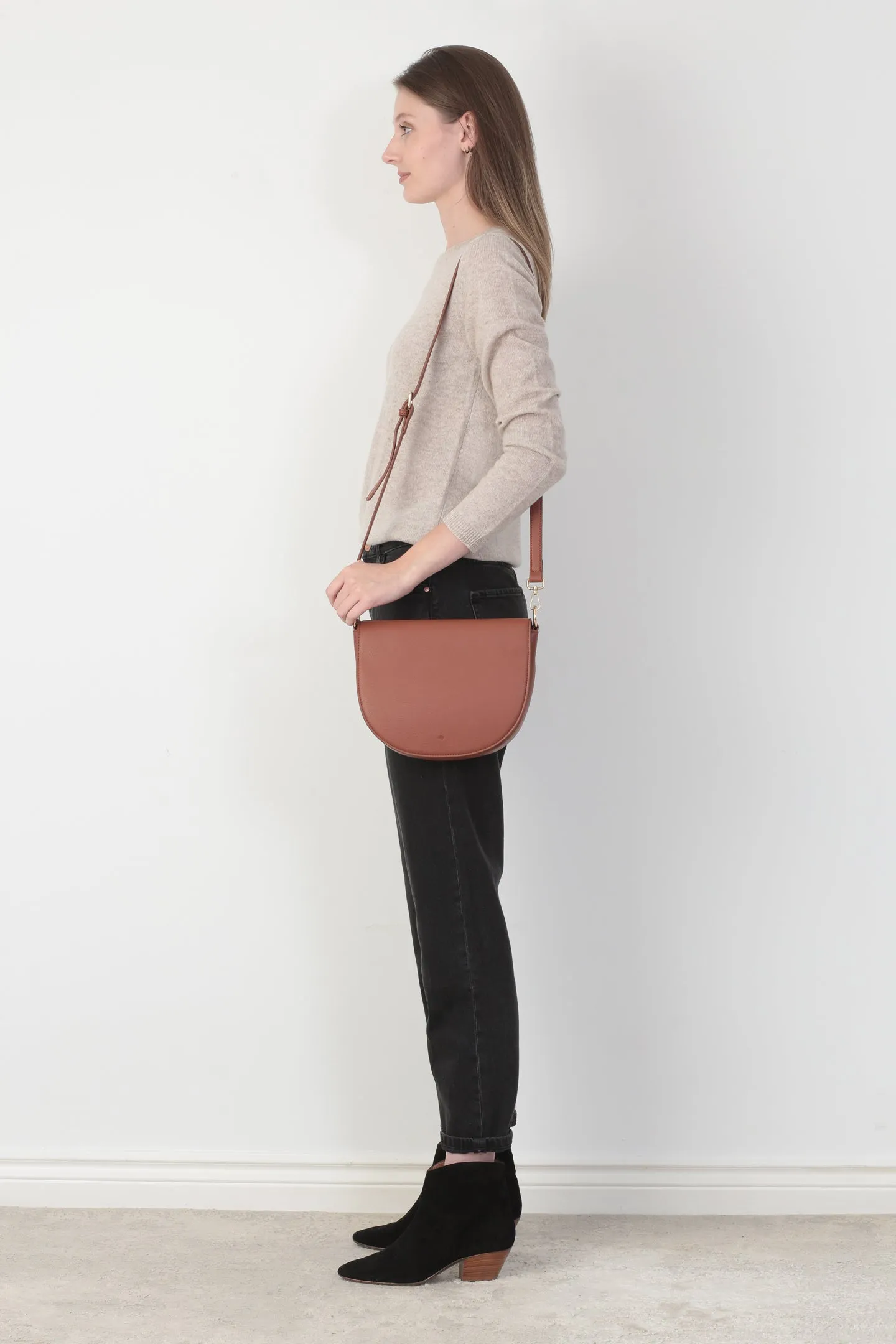 Saddle Bag - Walnut Pebble sold by ELA product image thumbnail 2