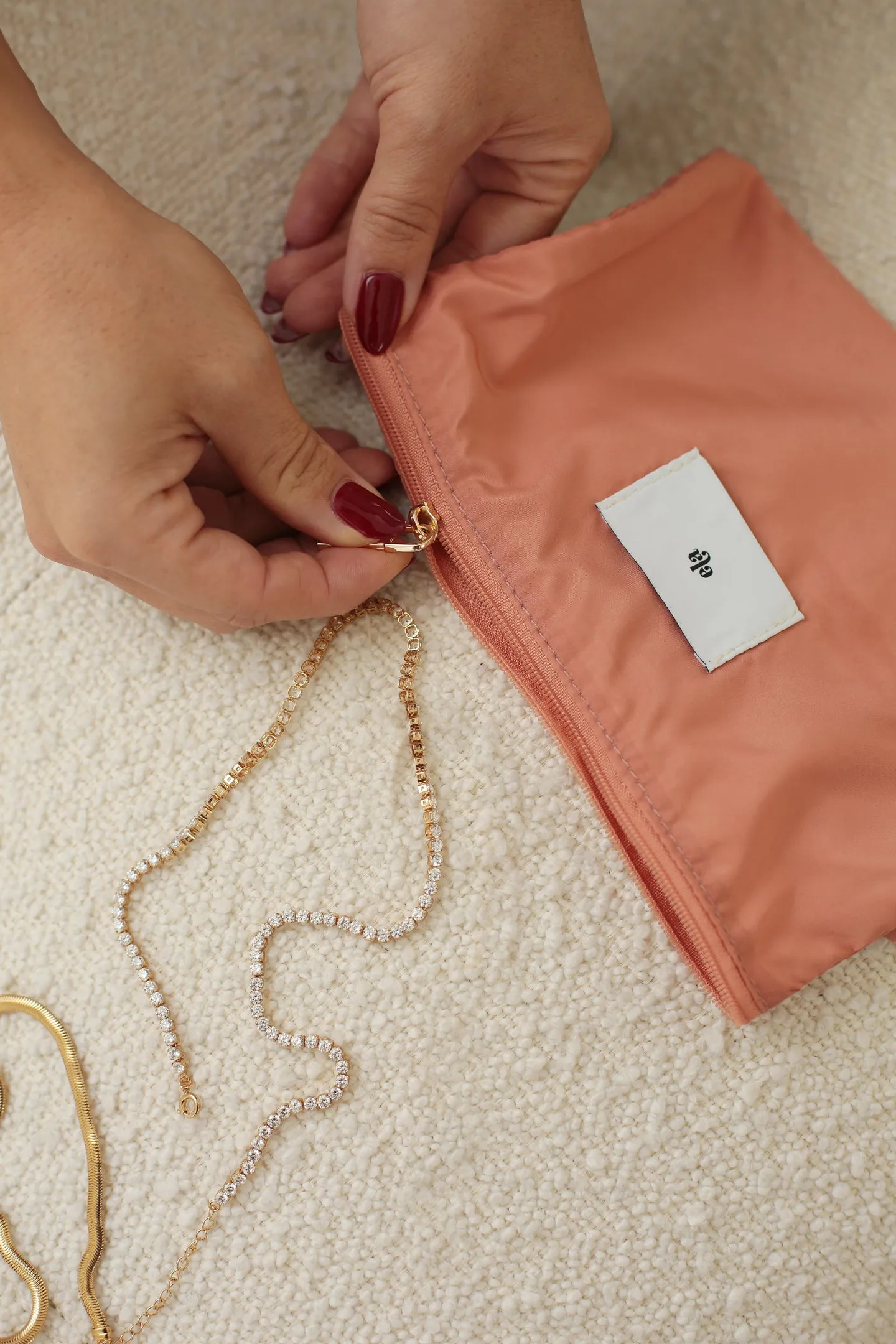 ela x Vanessa Giuliani ~ Simonetta Chain Anklet Silver sold by ELA product image thumbnail 4