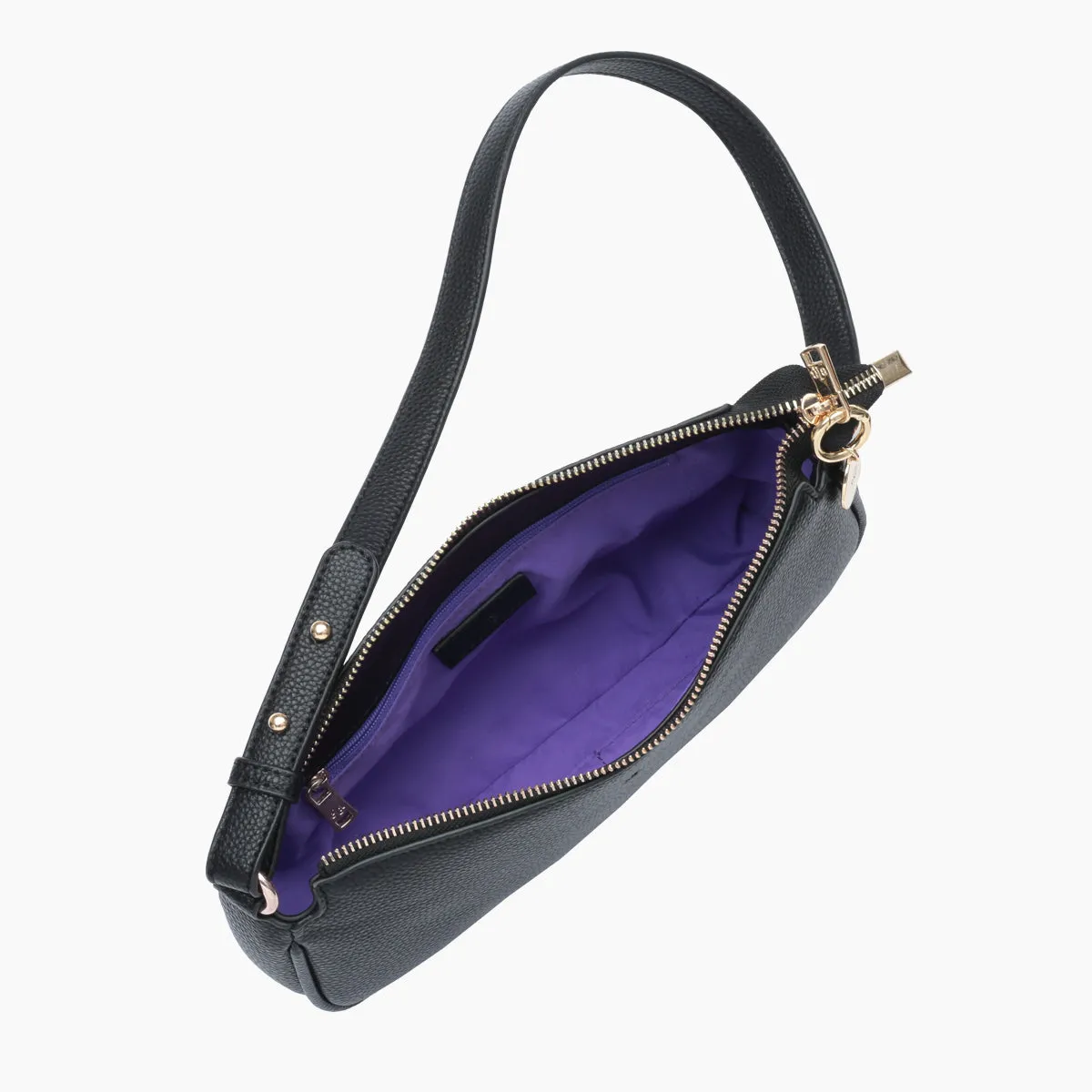 Fayette Shoulder Bag – Black Pebble sold by ELA product image thumbnail 3