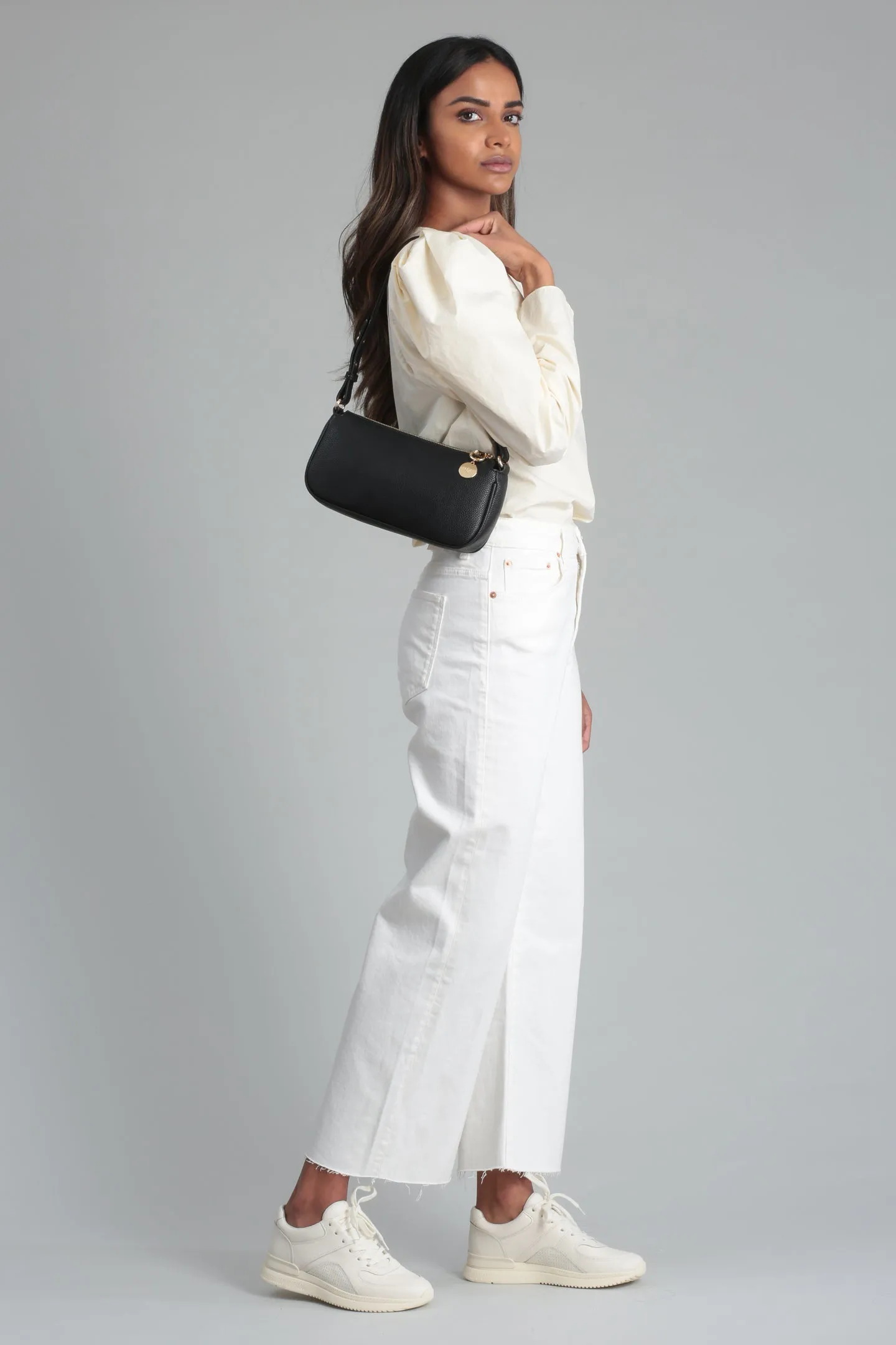 Fayette Shoulder Bag – Black Pebble sold by ELA product image thumbnail 2