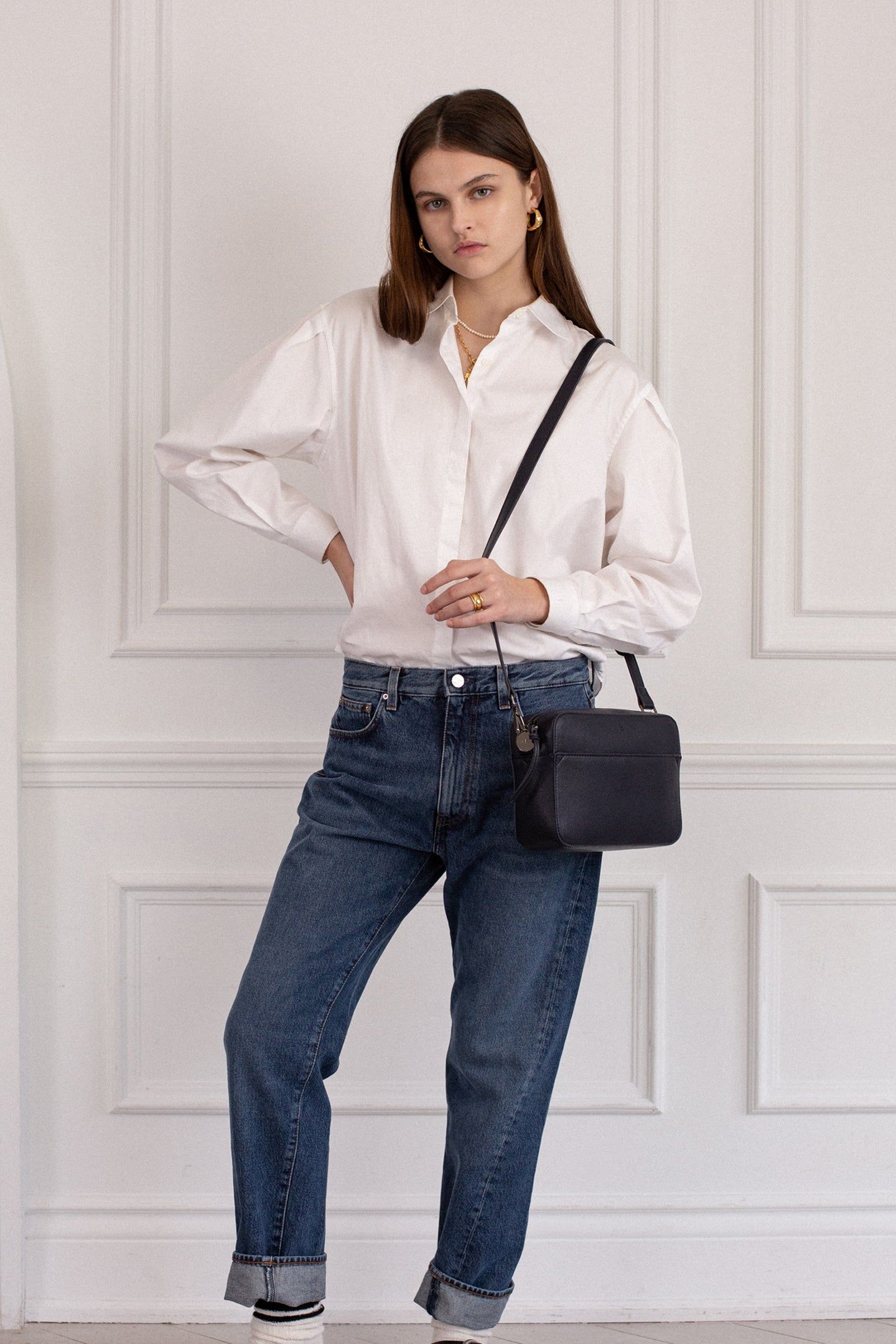 Bloom Bag – Navy Pebble sold by ELA product image thumbnail 2