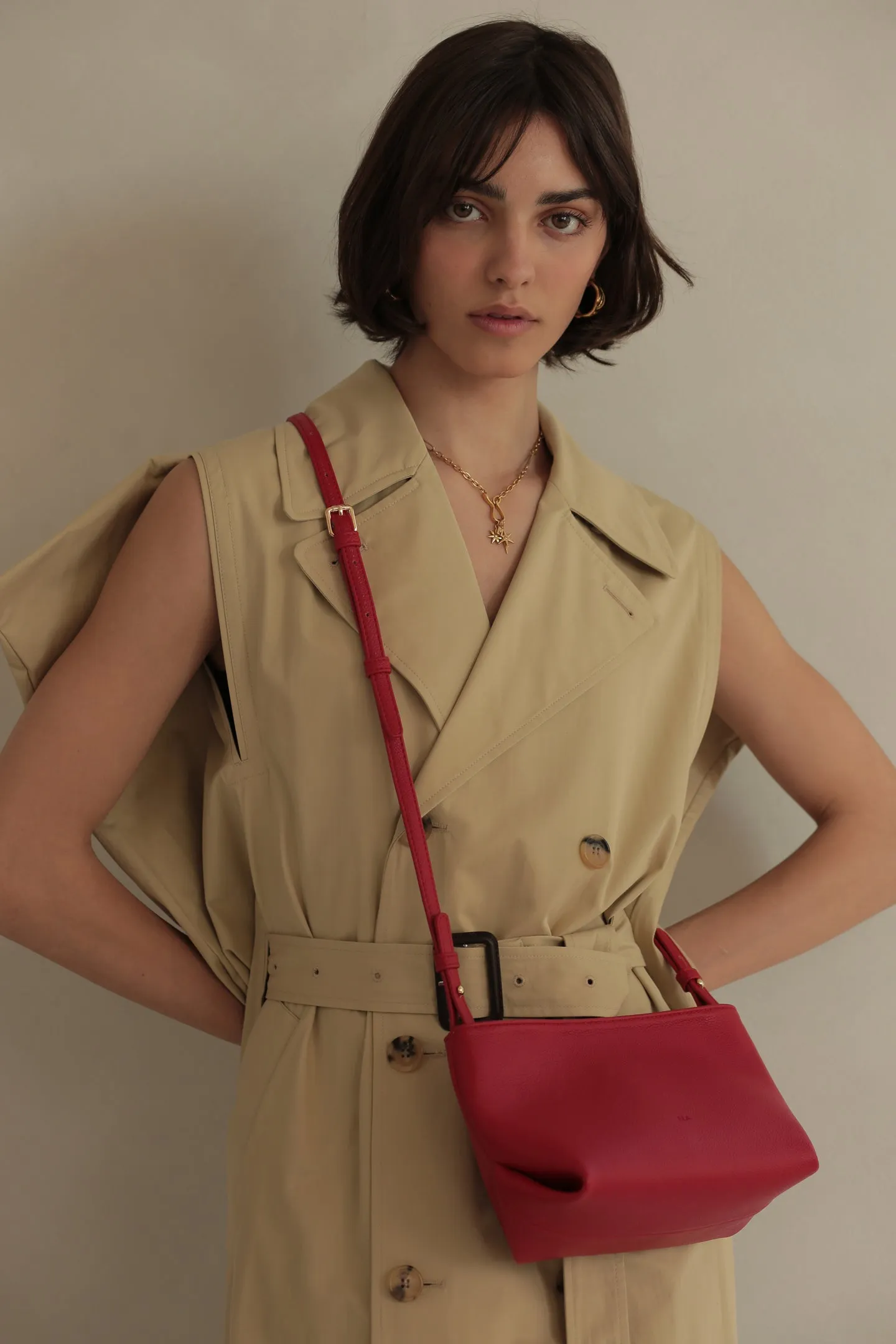 Fiona Bag – Red Pebble sold by ELA product image thumbnail 2